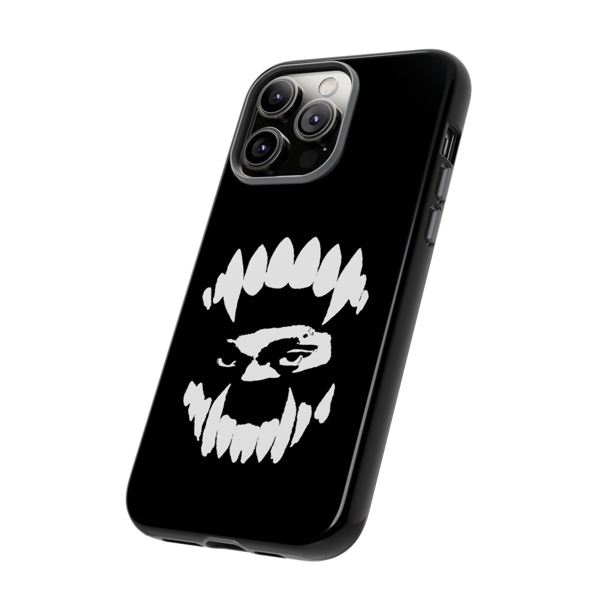 Ripped Skull Phone Case — Black Grunge Monster iPhone Case