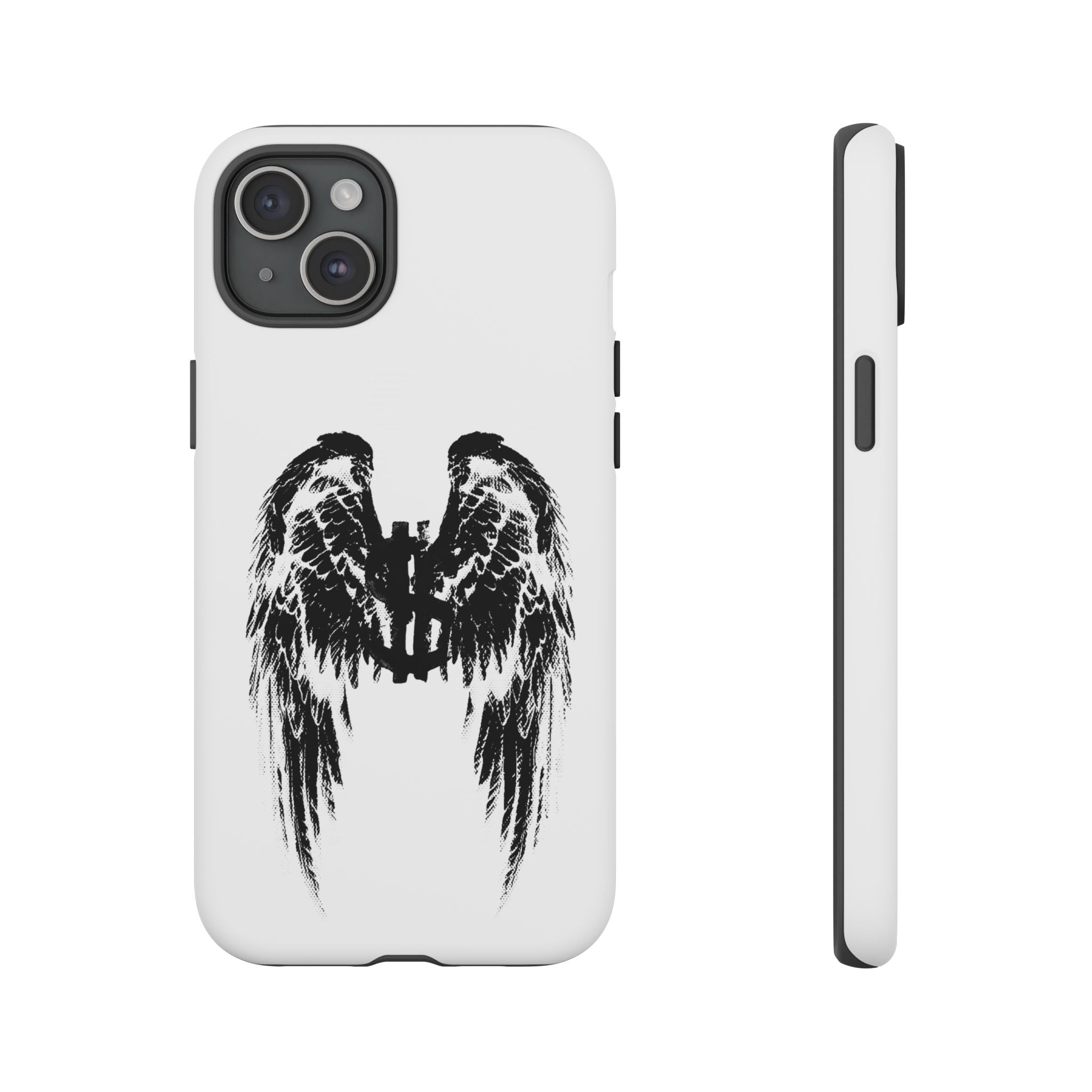 Phone Case — Grunge Angel Wings Tough Case