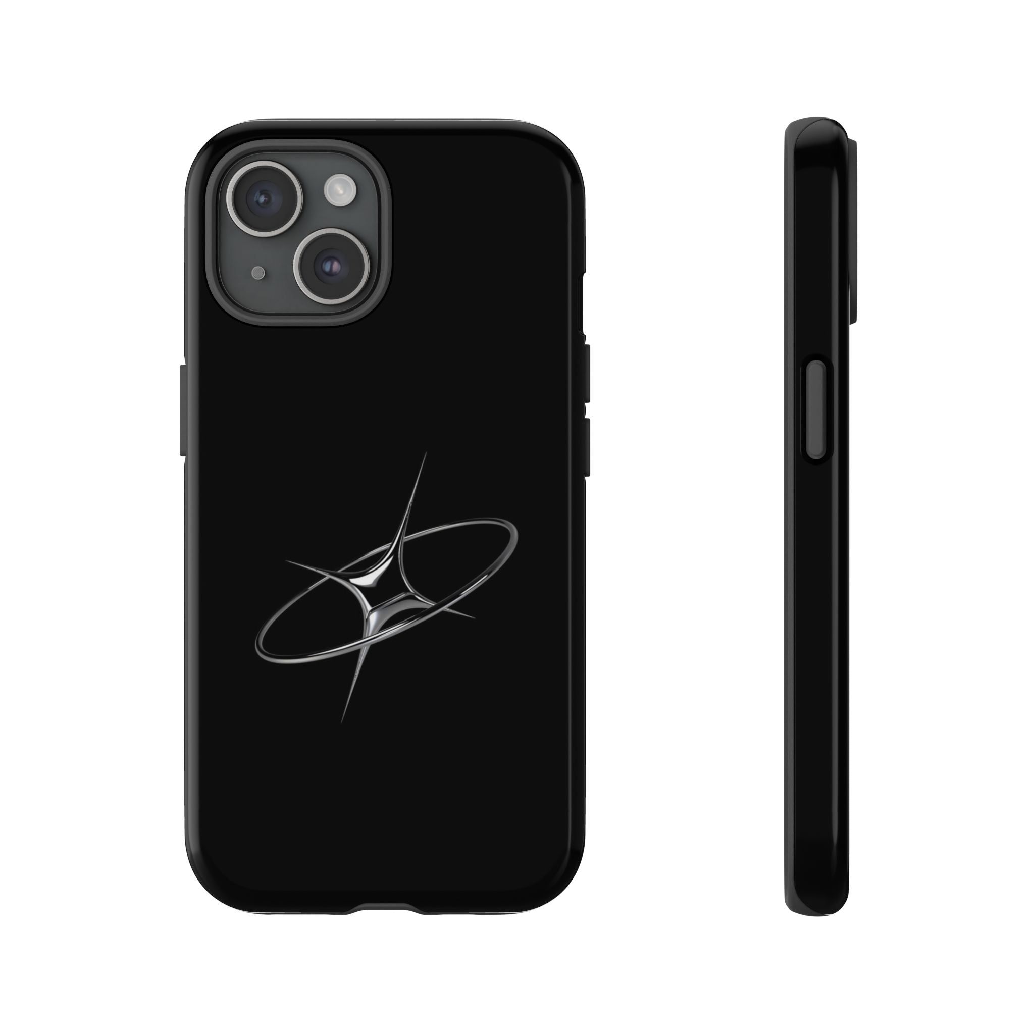 Phone Case — Minimal Silver Starburst Tough Case