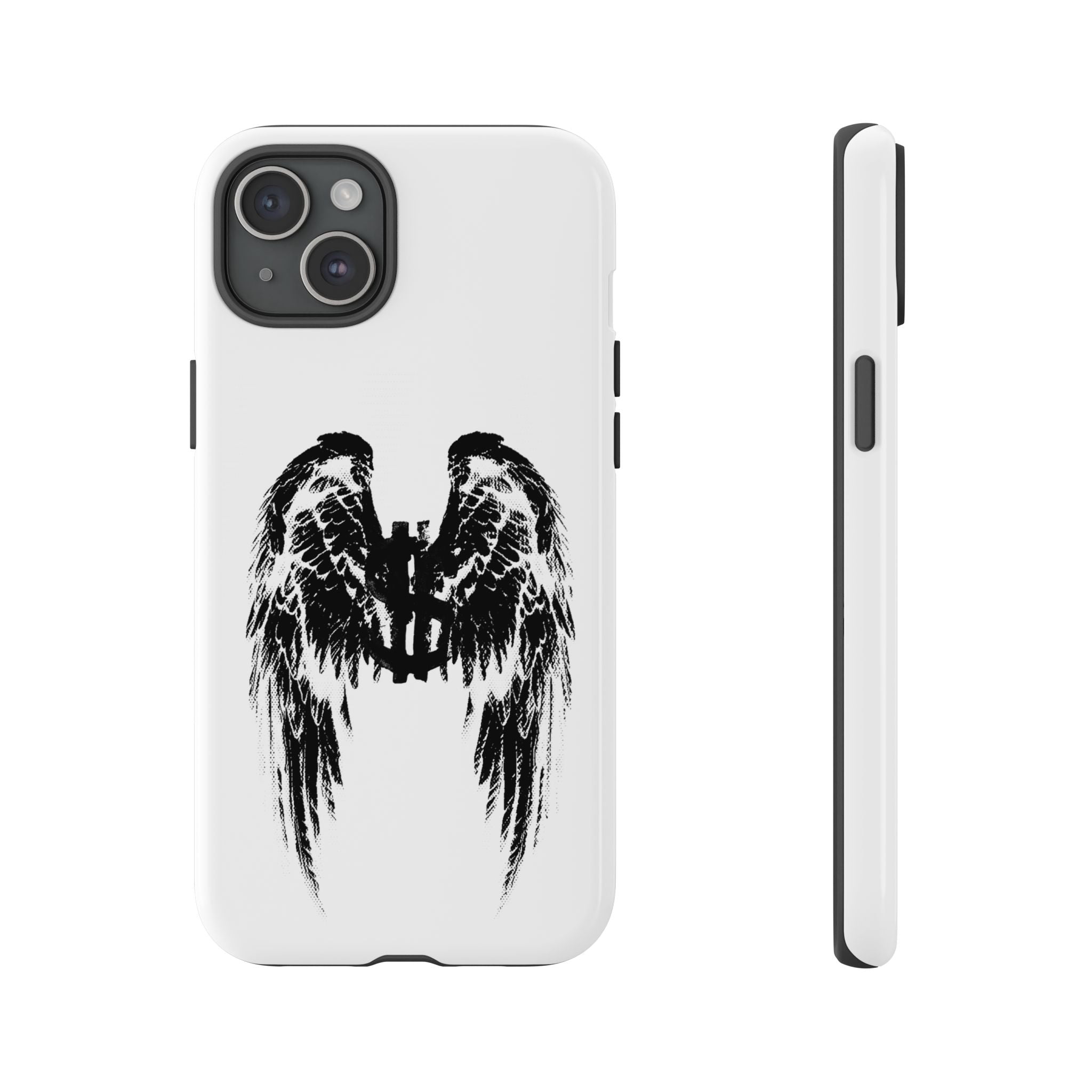 Phone Case — Grunge Angel Wings Tough Case