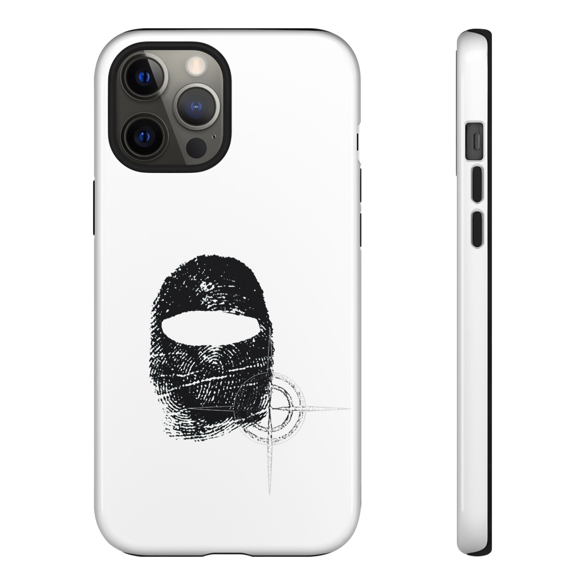 Phone Case — Black Balaclava Logo Tough Cases