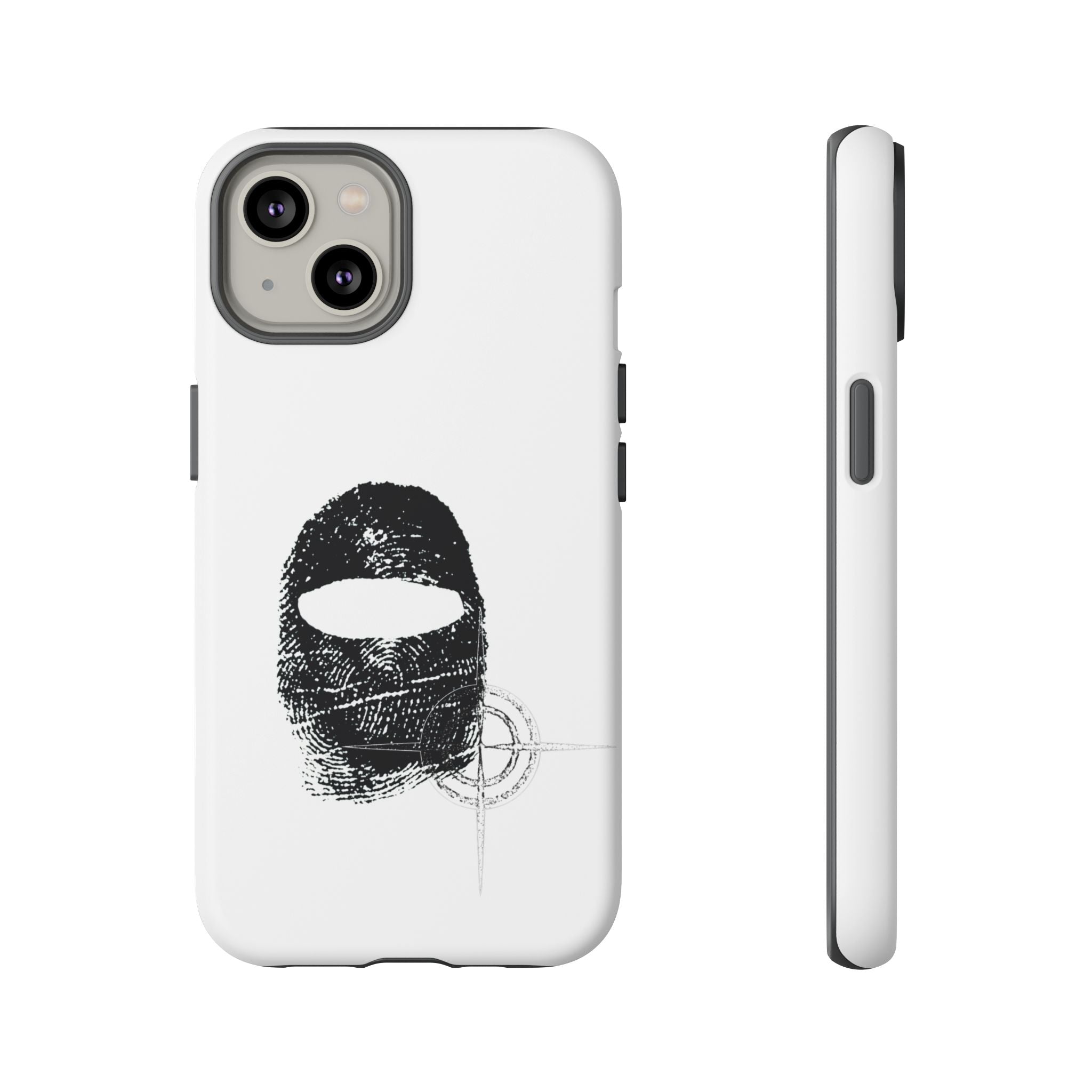 Phone Case — Black Balaclava Logo Tough Cases