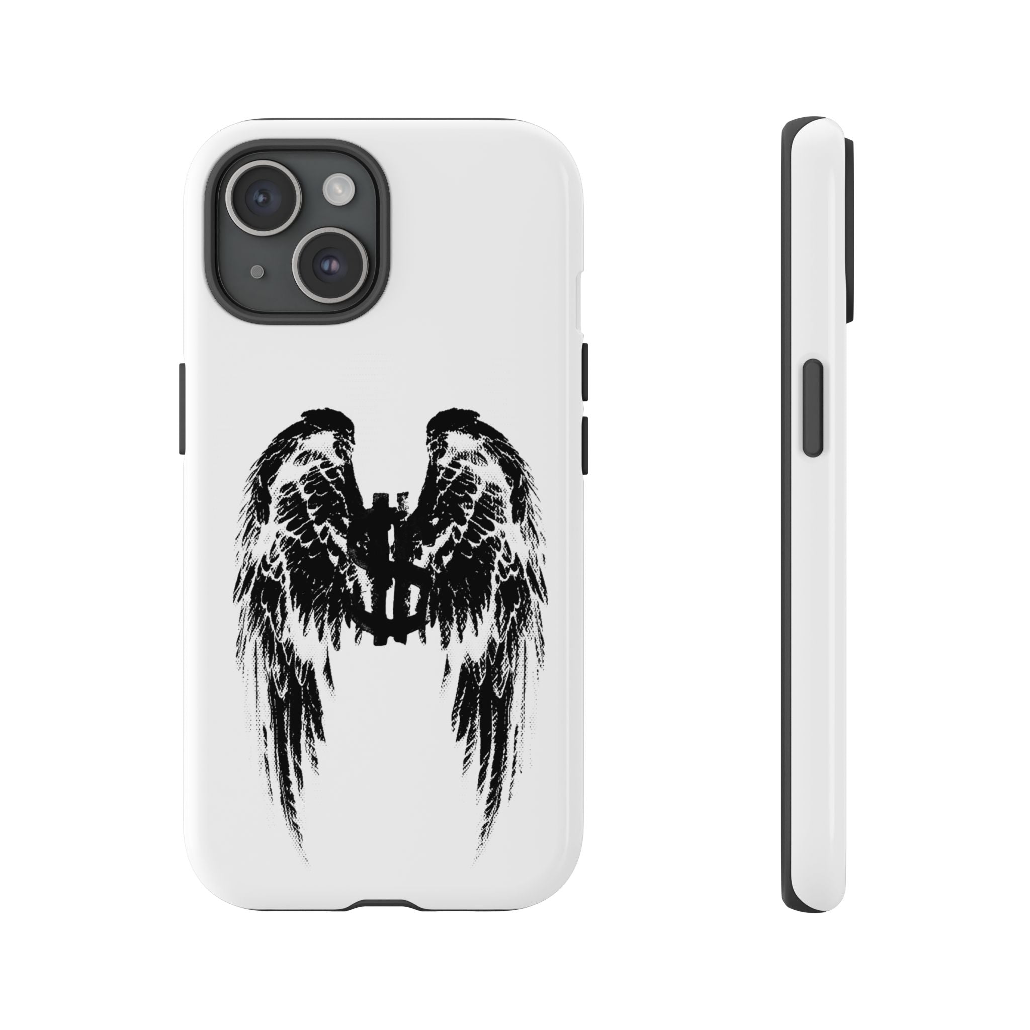 Phone Case — Grunge Angel Wings Tough Case