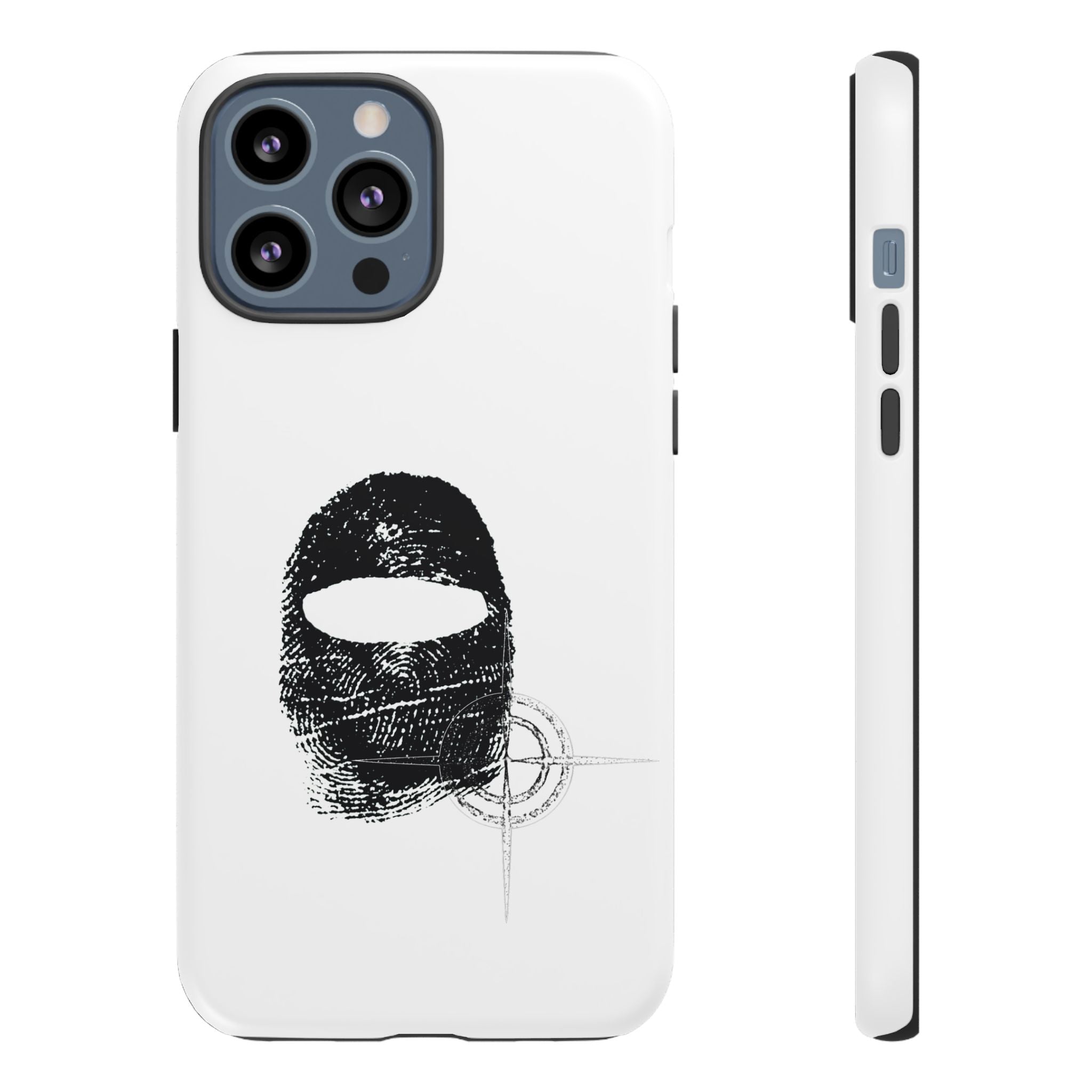 Phone Case — Black Balaclava Logo Tough Cases