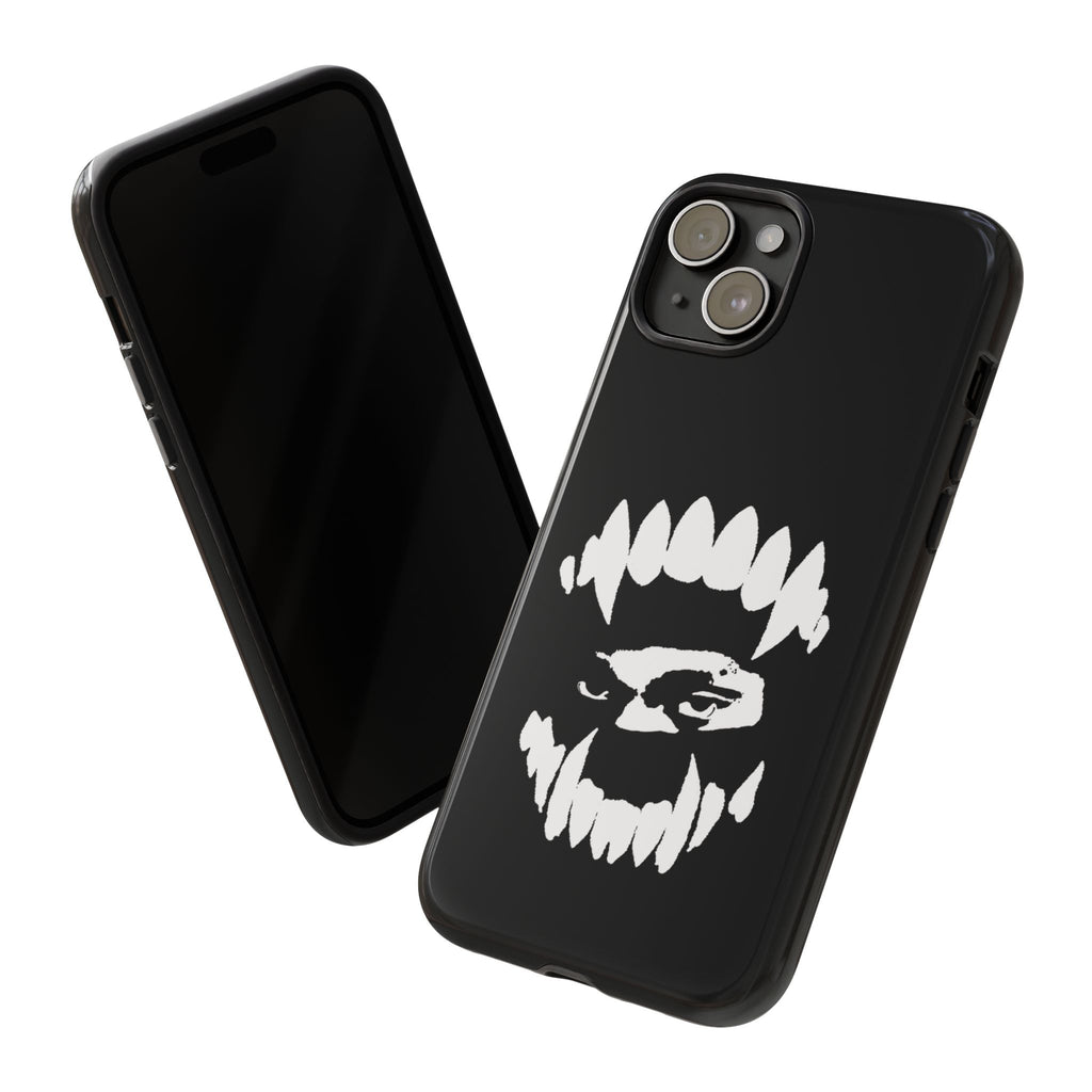 Ripped Skull Phone Case — Black Grunge Monster iPhone Case