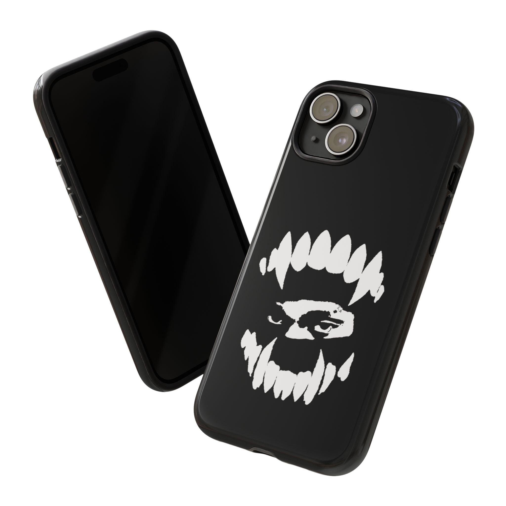 Ripped Skull Phone Case — Black Grunge Monster iPhone Case