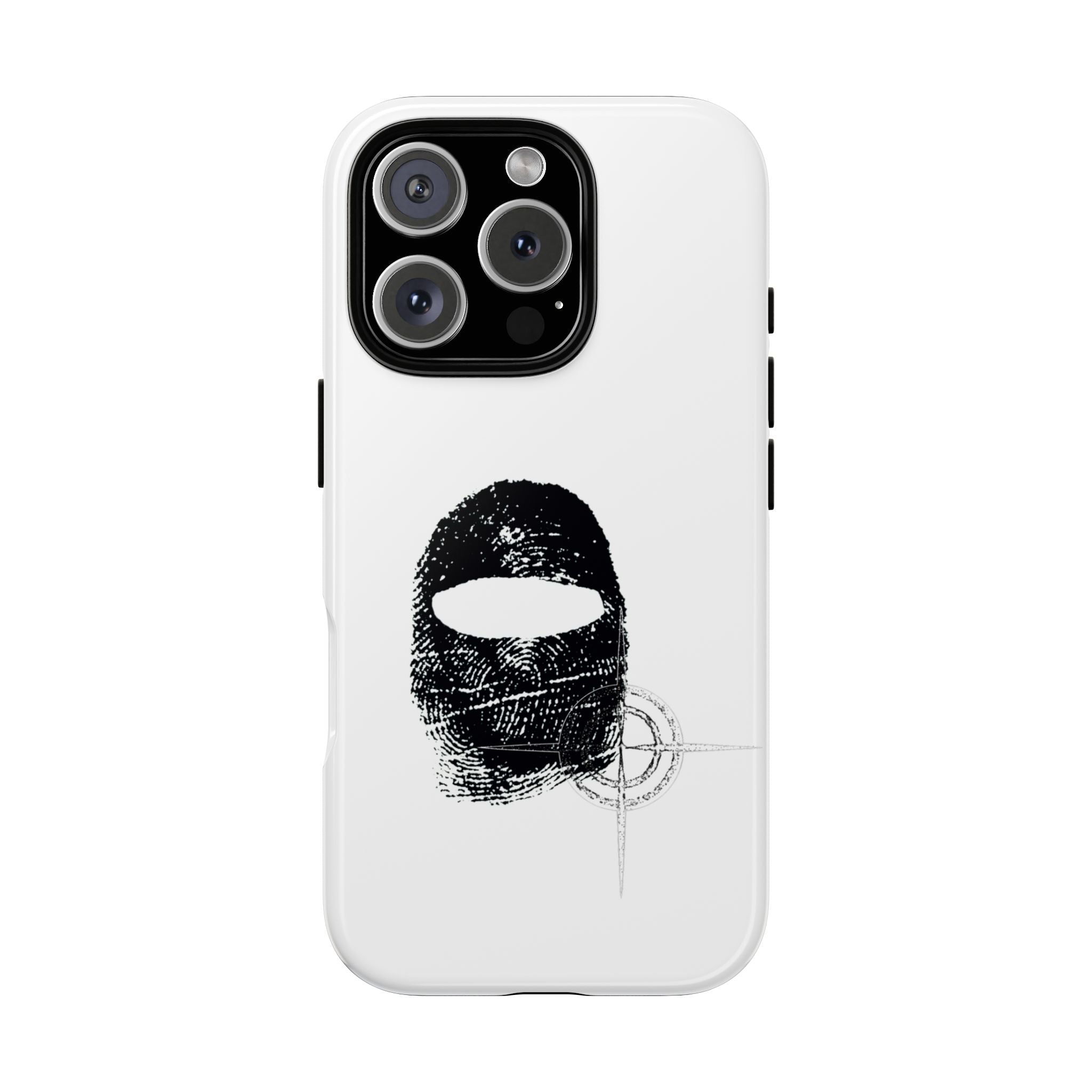 Phone Case — Black Balaclava Logo Tough Cases