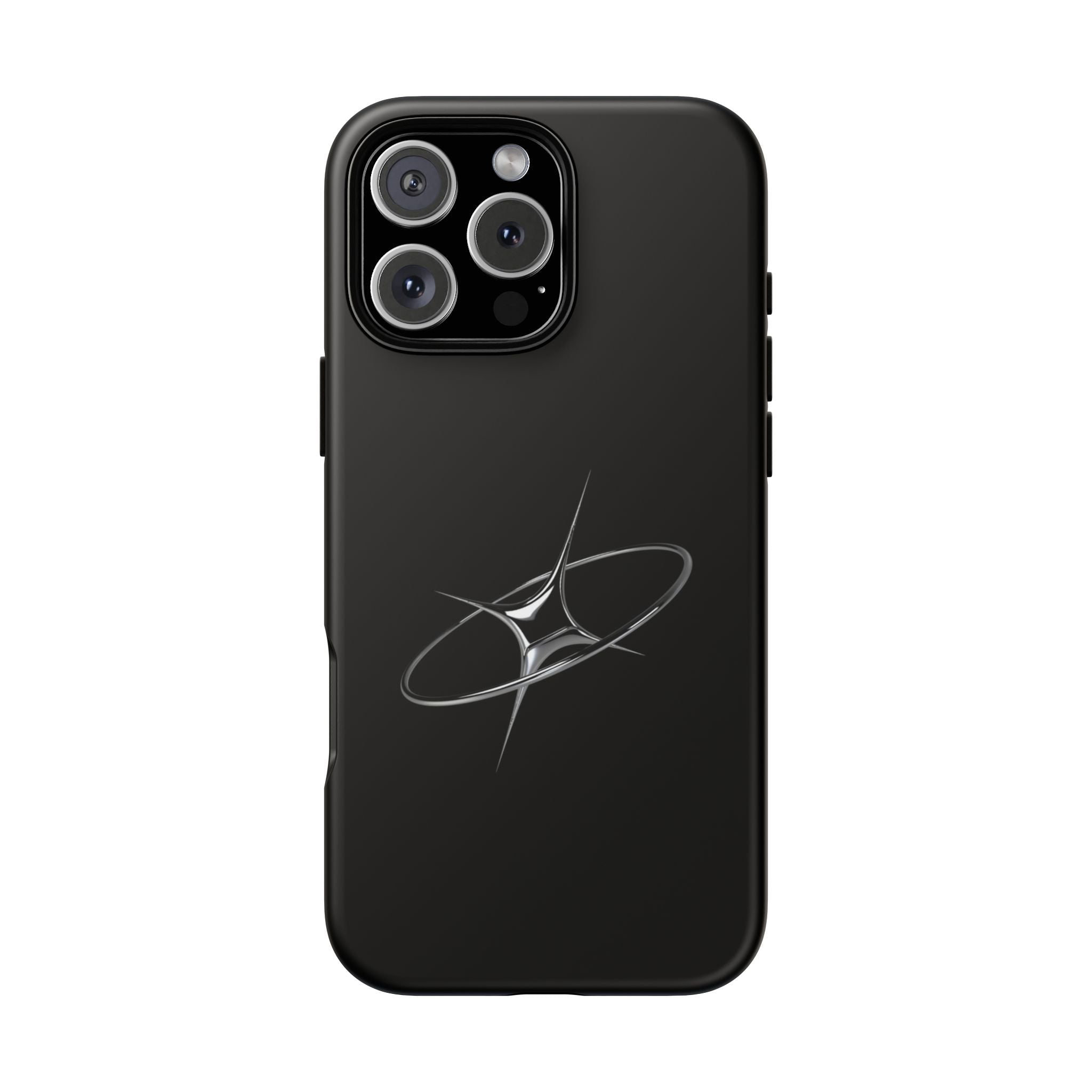 Phone Case — Minimal Silver Starburst Tough Case