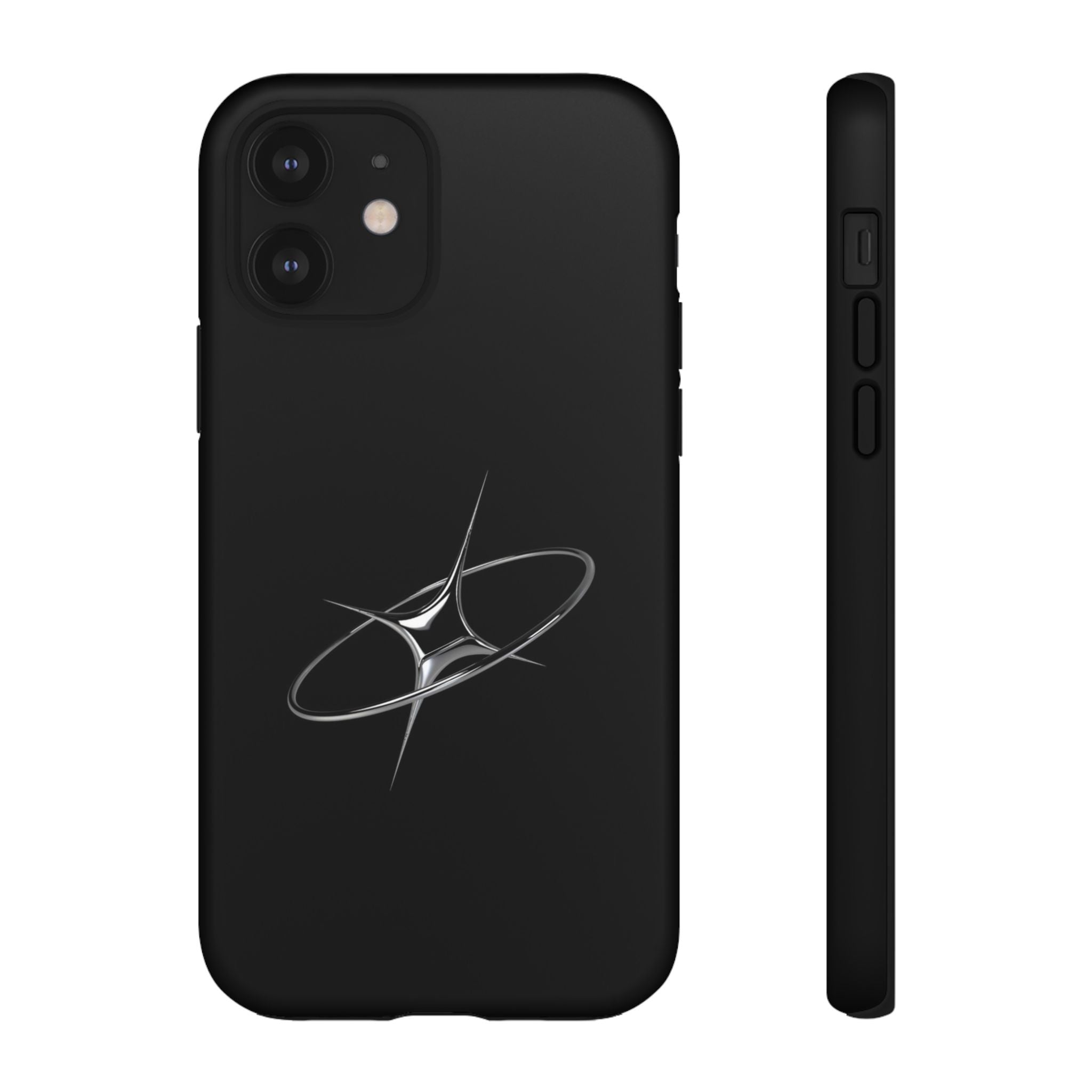 Phone Case — Minimal Silver Starburst Tough Case