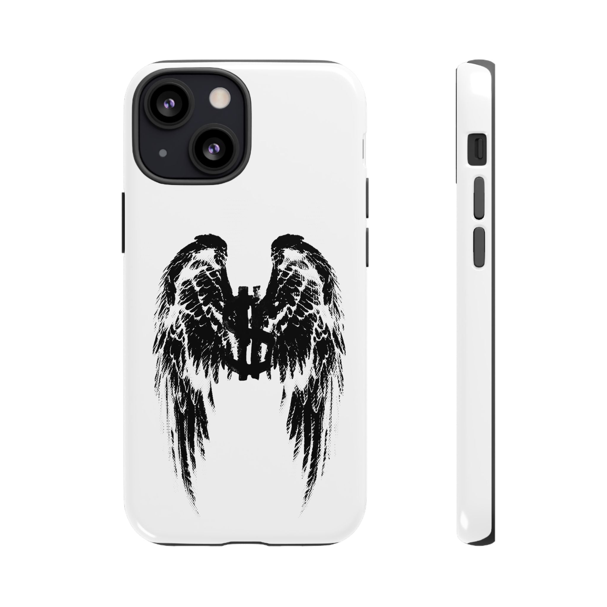 Phone Case — Grunge Angel Wings Tough Case