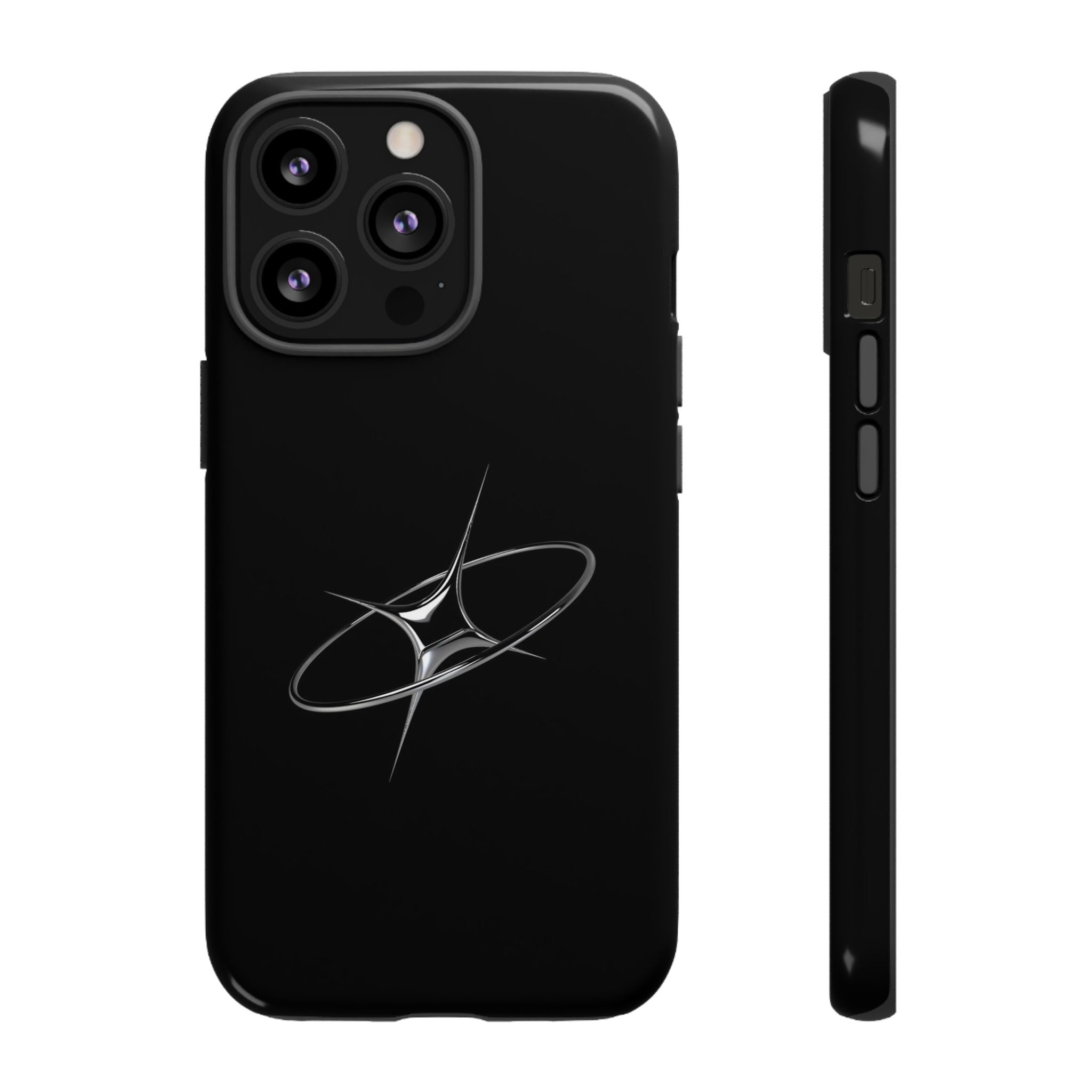 Phone Case — Minimal Silver Starburst Tough Case