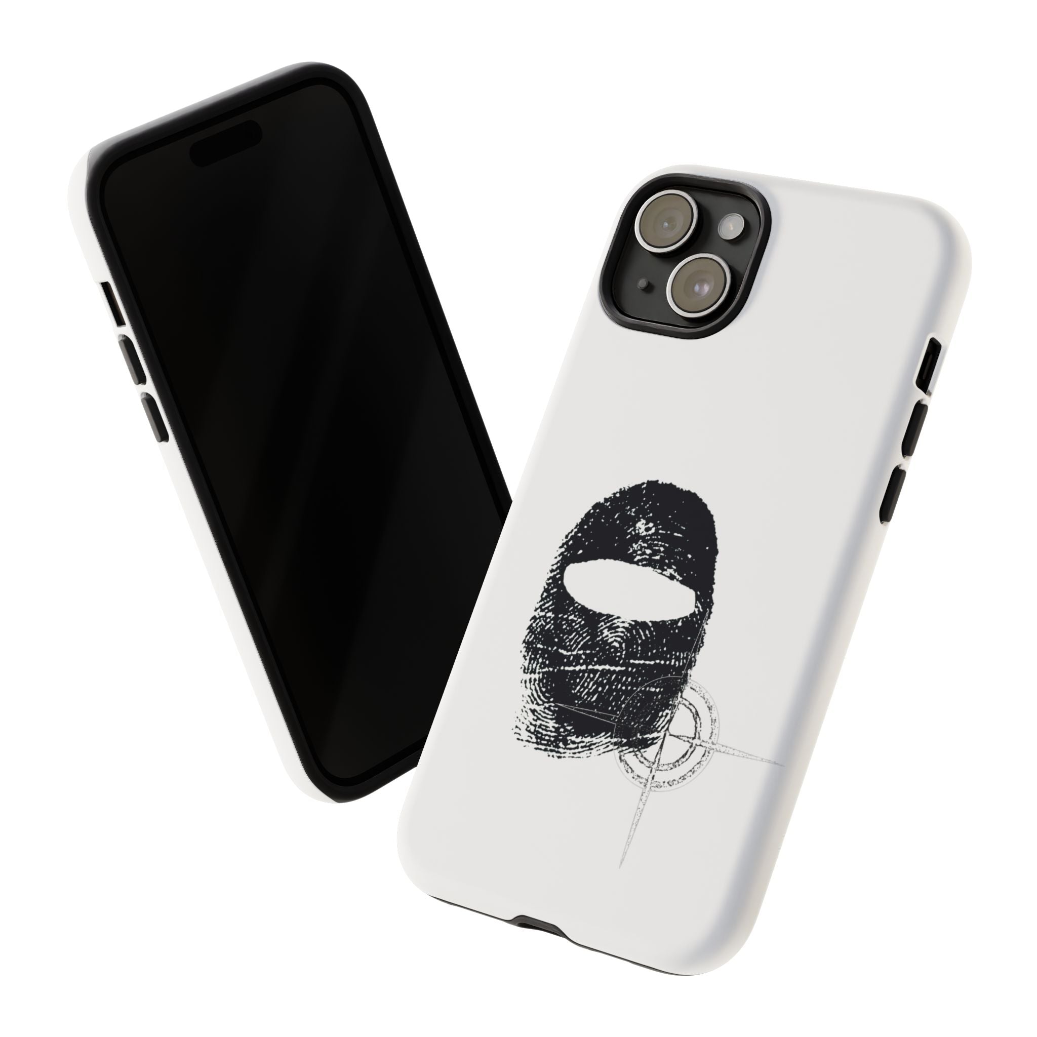 Phone Case — Black Balaclava Logo Tough Cases