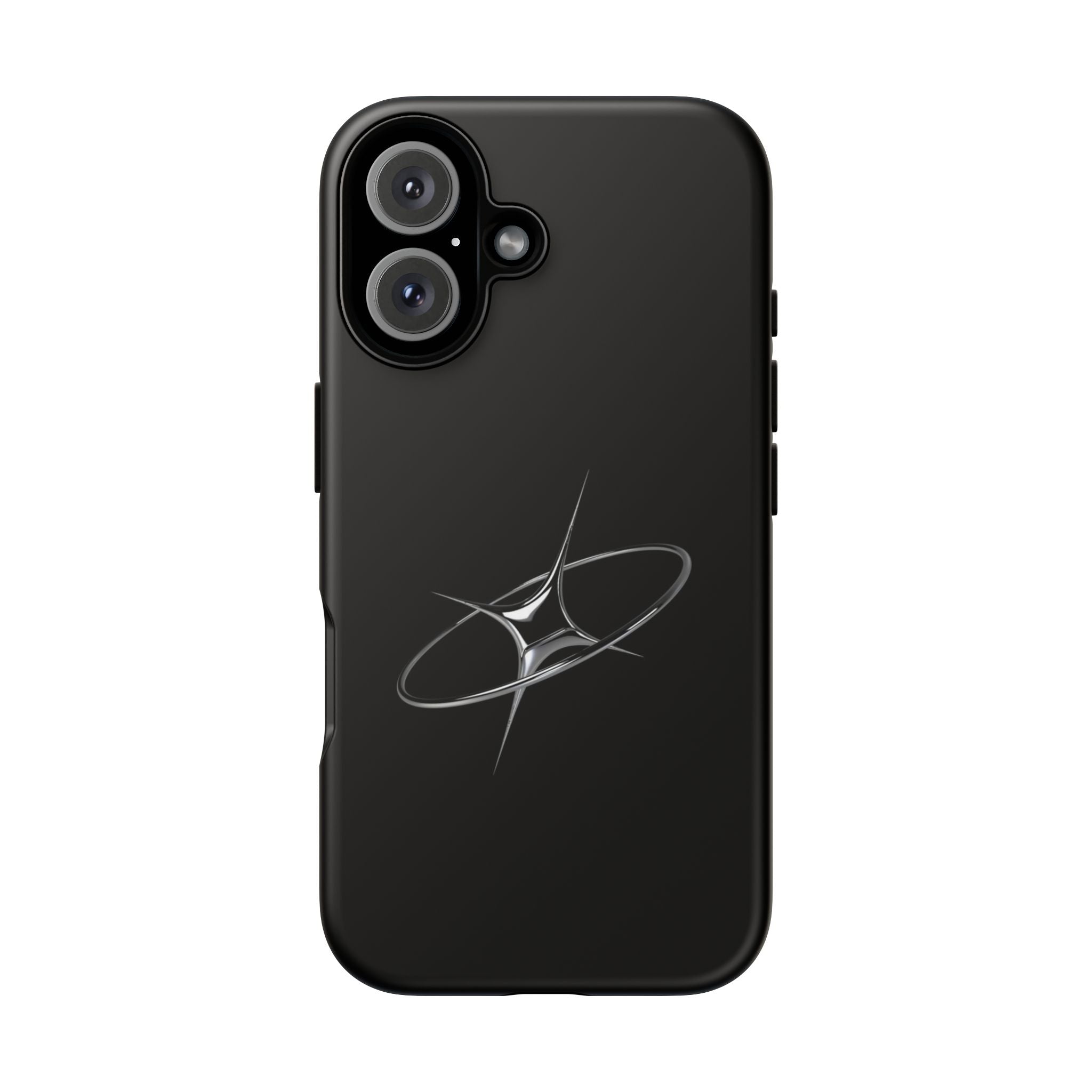 Phone Case — Minimal Silver Starburst Tough Case