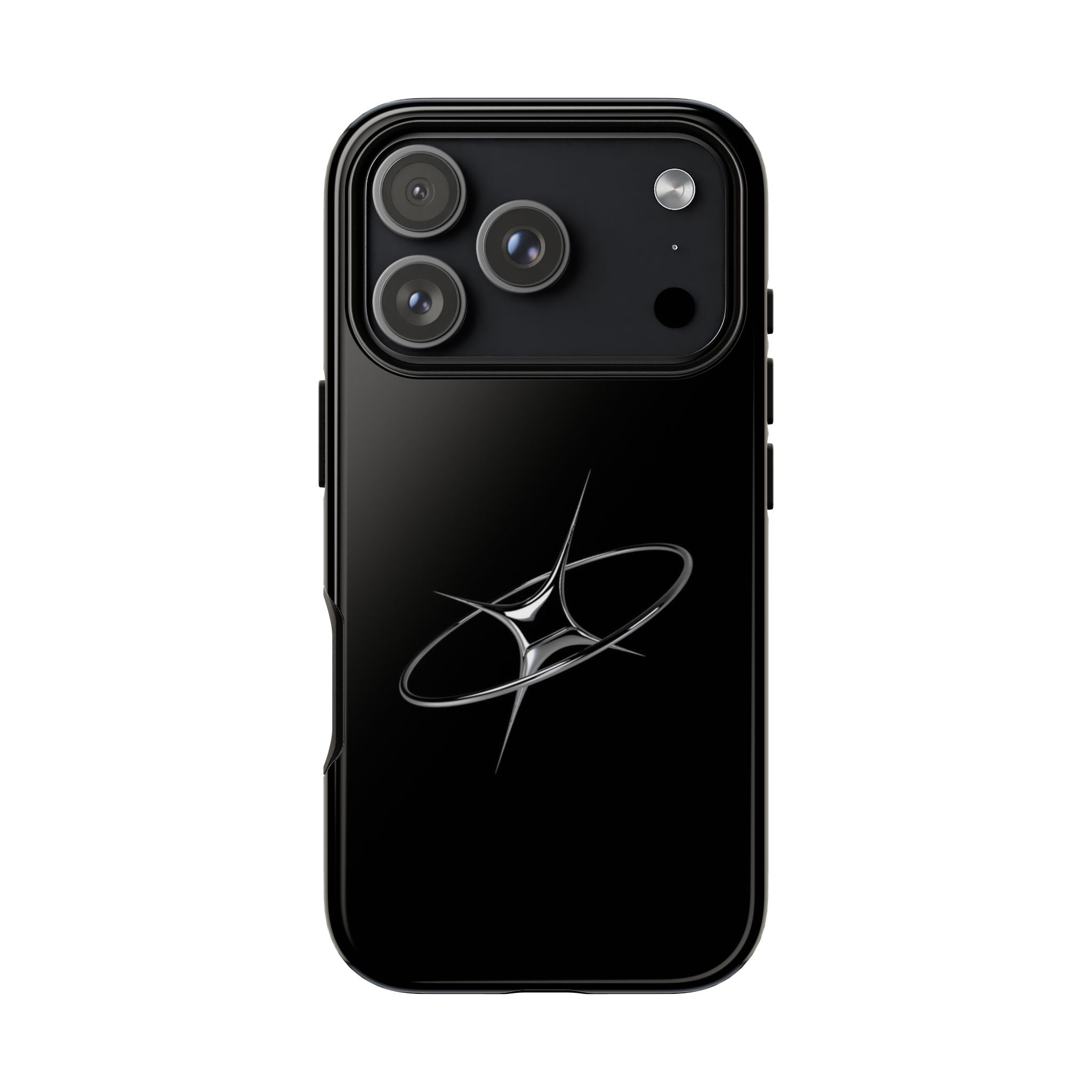 Phone Case — Minimal Silver Starburst Tough Case