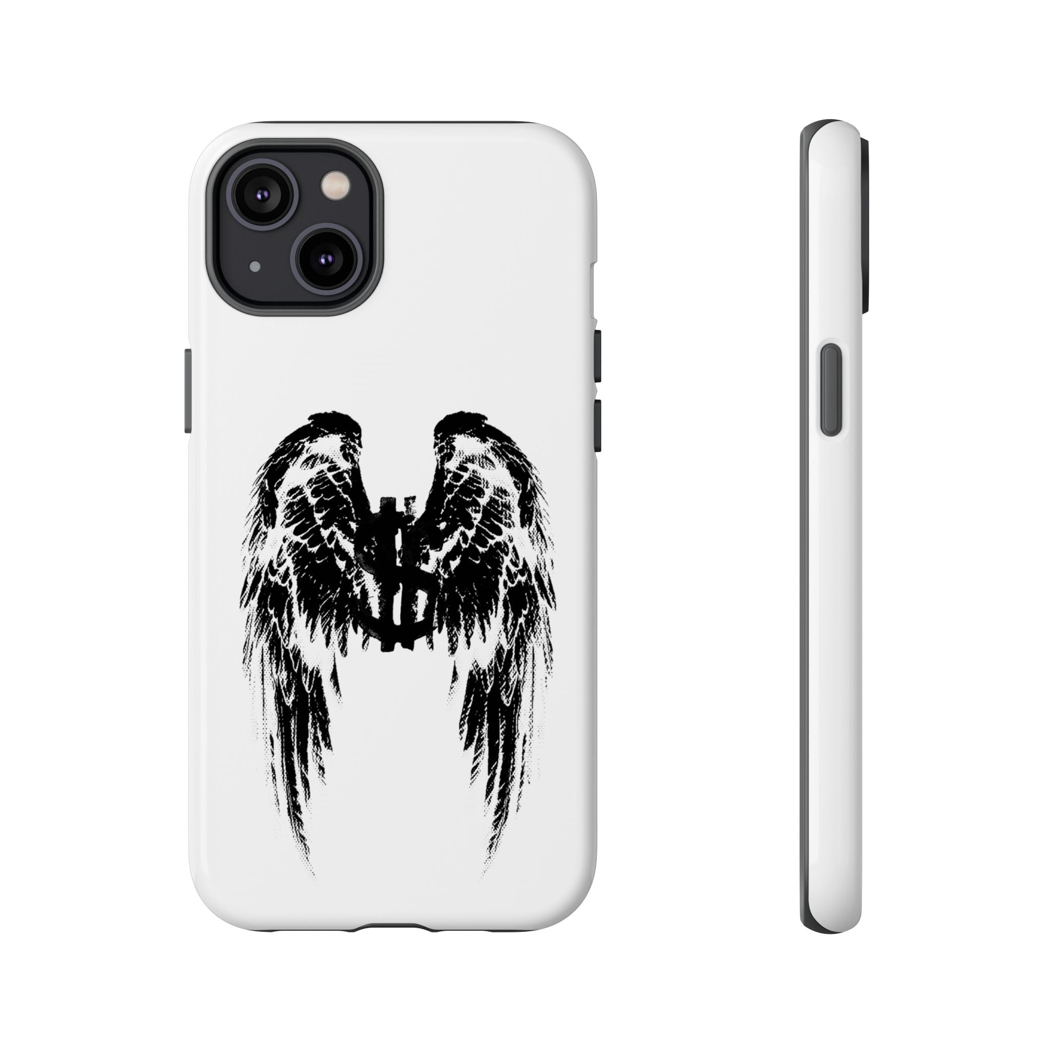 Phone Case — Grunge Angel Wings Tough Case