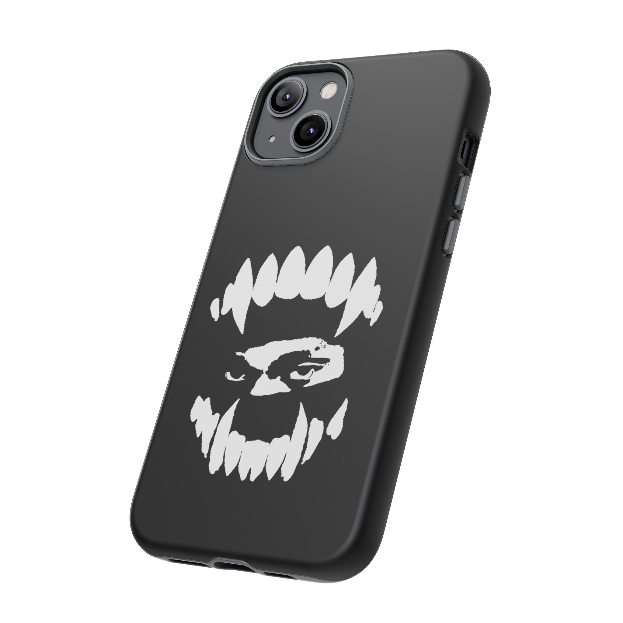 Ripped Skull Phone Case — Black Grunge Monster iPhone Case