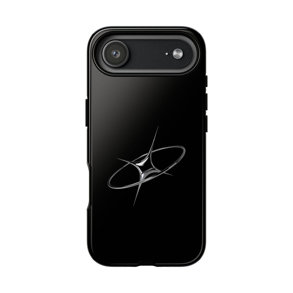 Phone Case — Minimal Silver Starburst Tough Case