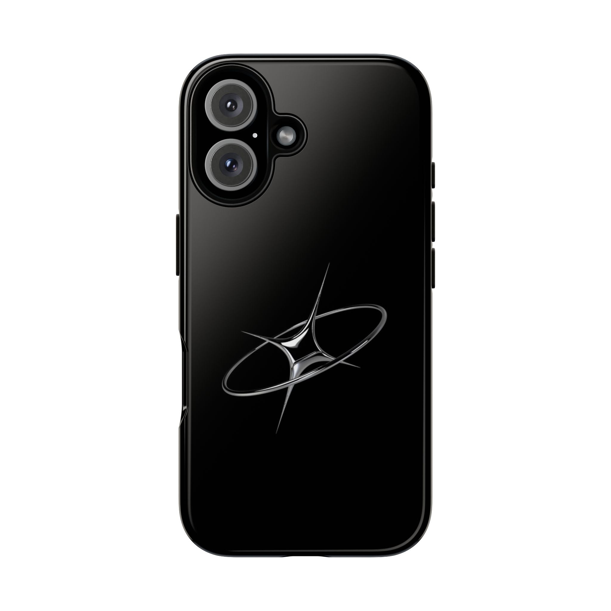 Phone Case — Minimal Silver Starburst Tough Case