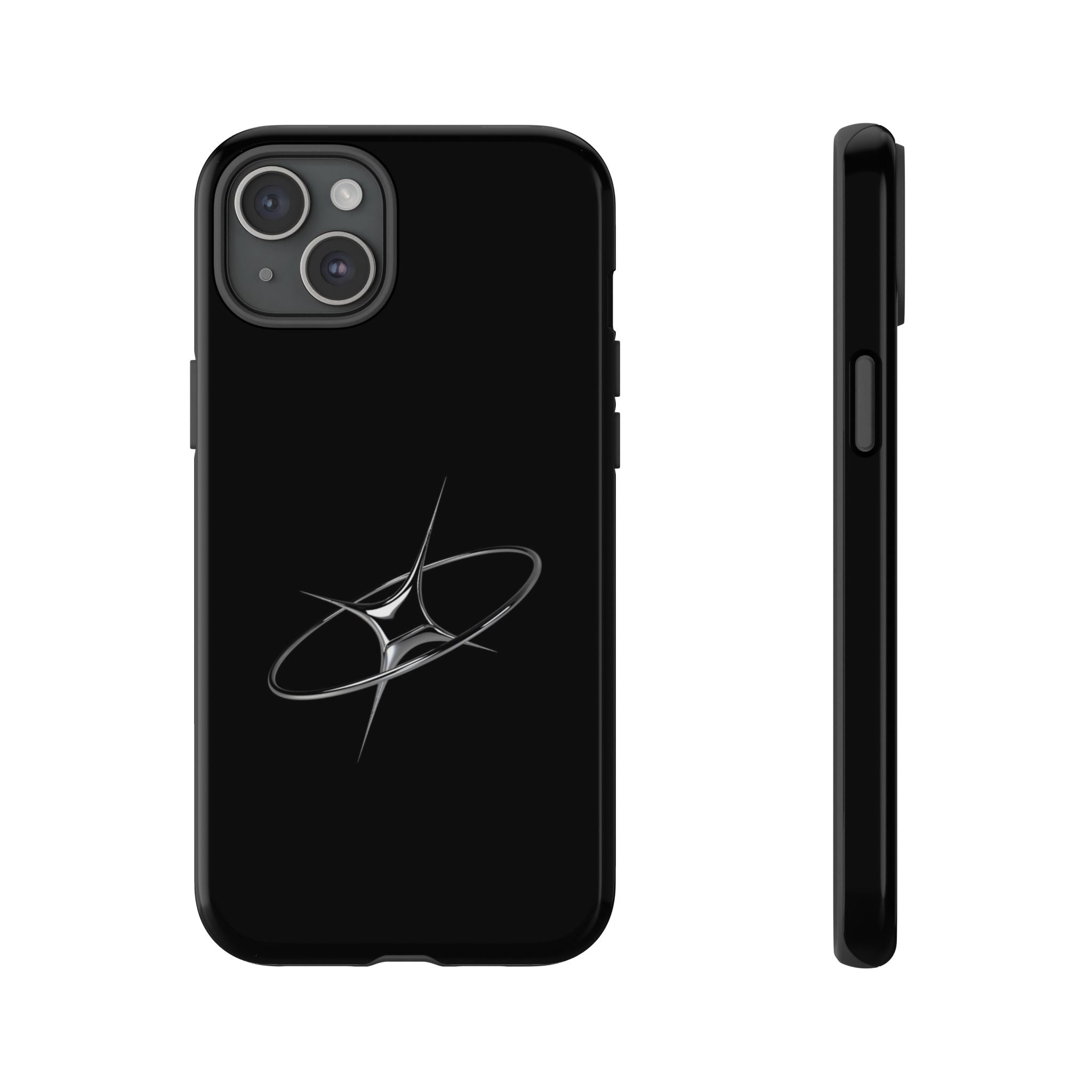 Phone Case — Minimal Silver Starburst Tough Case