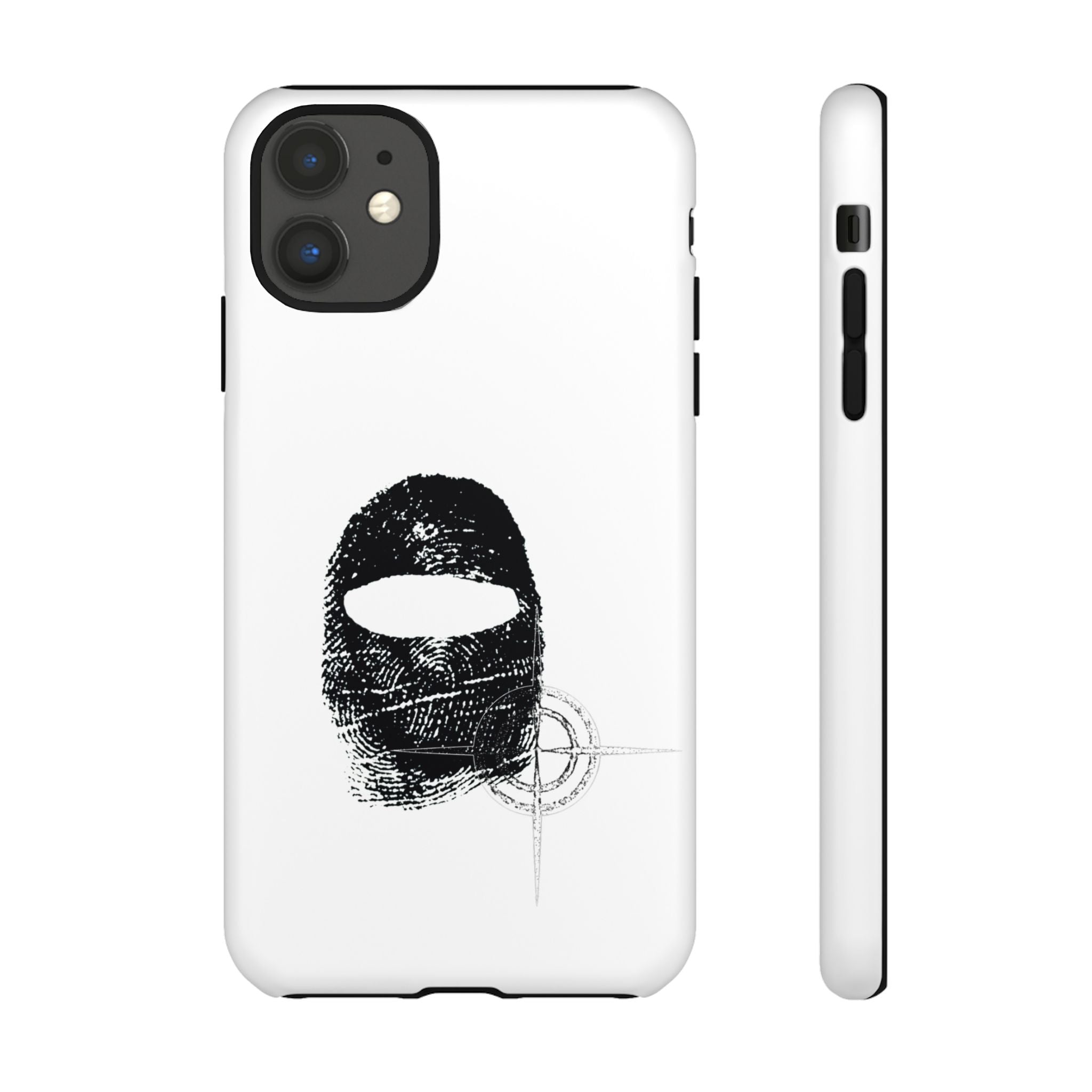 Phone Case — Black Balaclava Logo Tough Cases