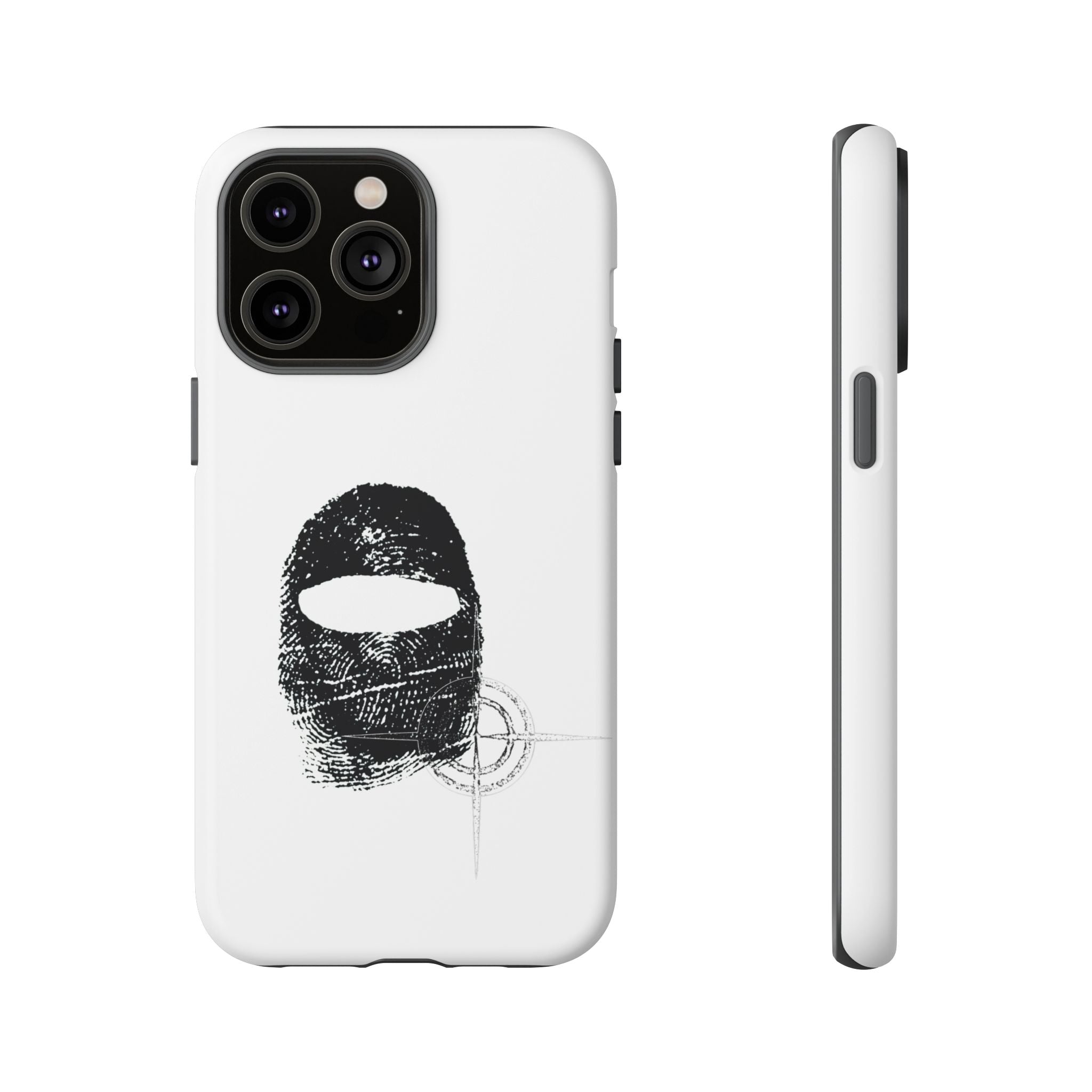Phone Case — Black Balaclava Logo Tough Cases