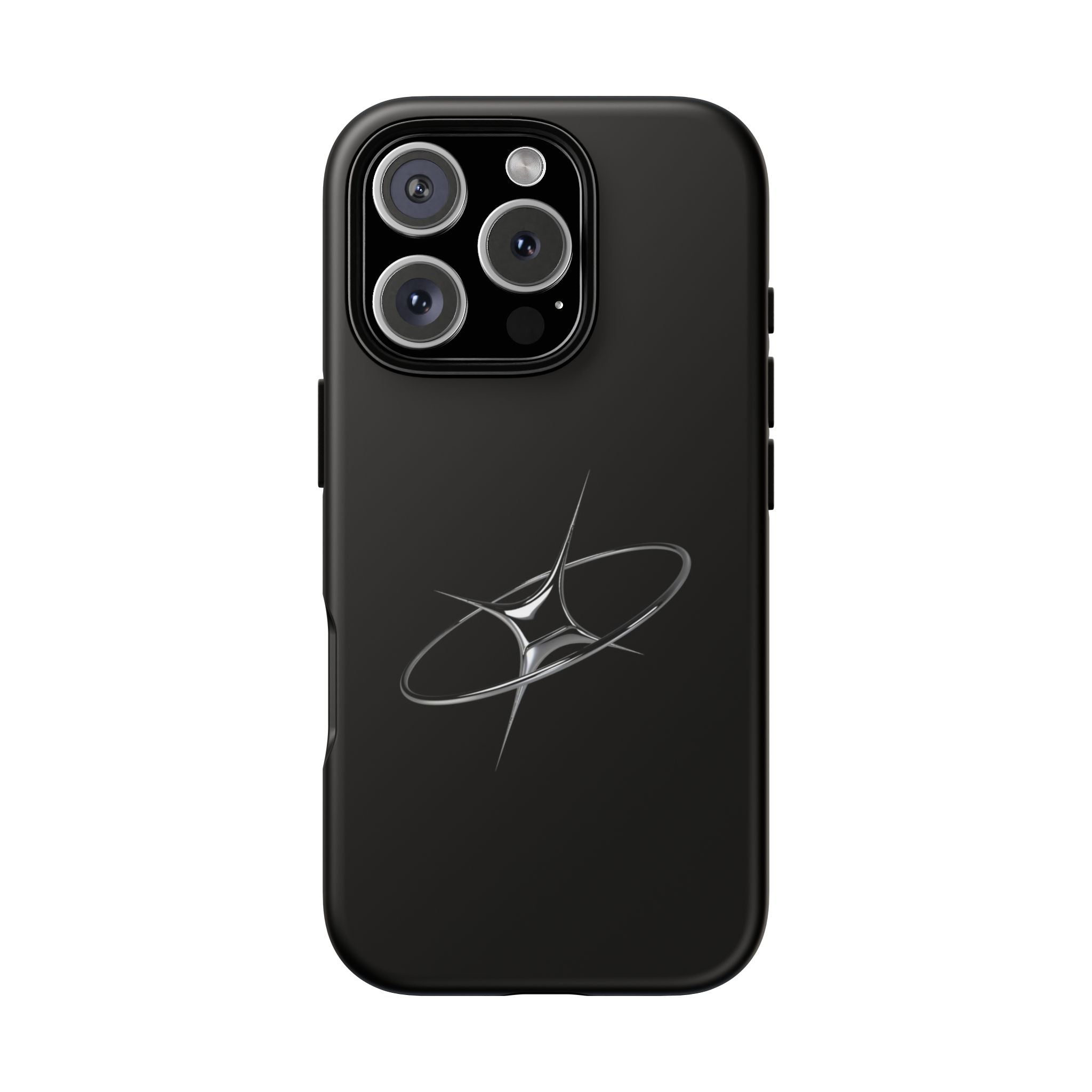 Phone Case — Minimal Silver Starburst Tough Case