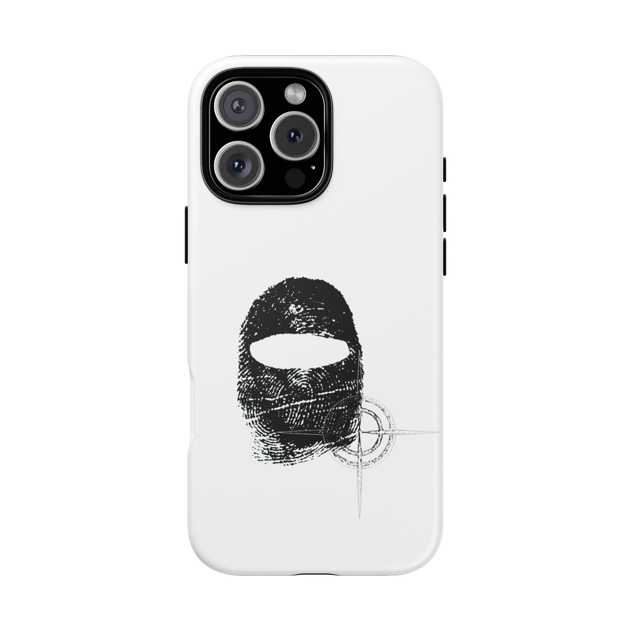 Phone Case — Black Balaclava Logo Tough Cases