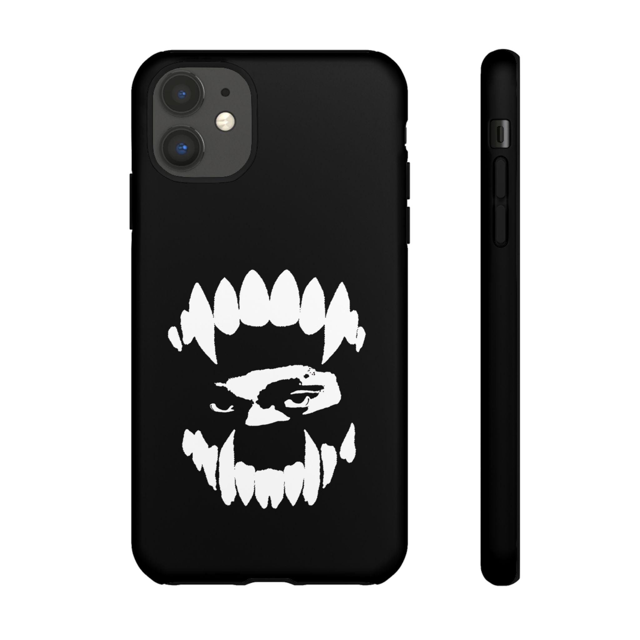 Ripped Skull Phone Case — Black Grunge Monster iPhone Case
