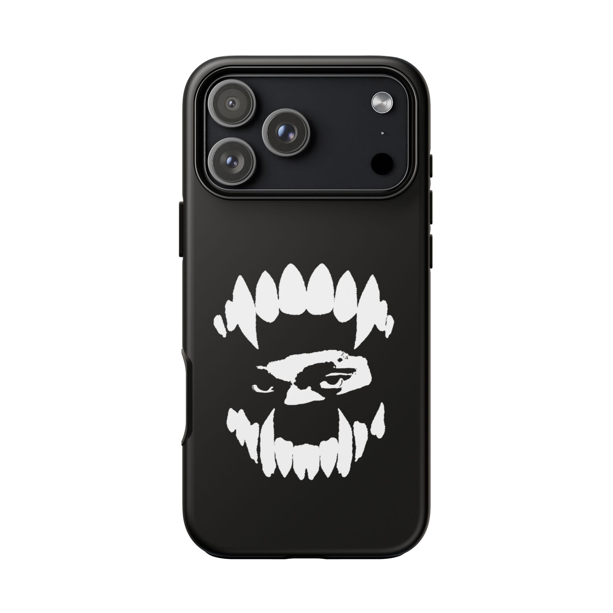 Ripped Skull Phone Case — Black Grunge Monster iPhone Case