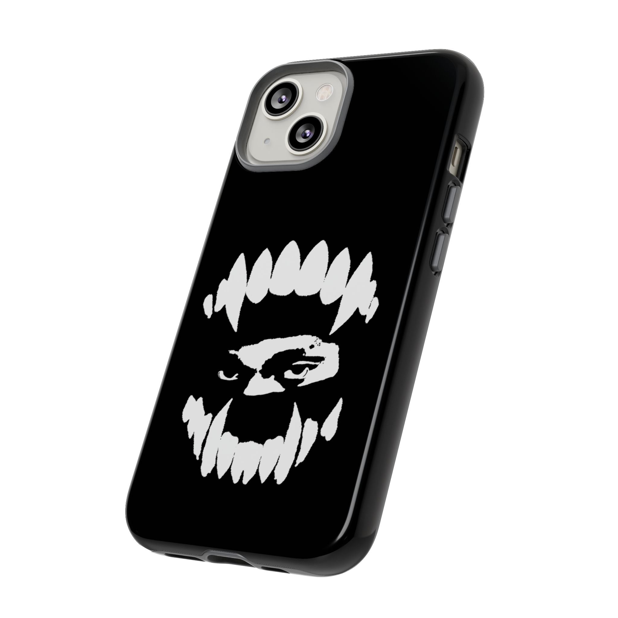 Ripped Skull Phone Case — Black Grunge Monster iPhone Case