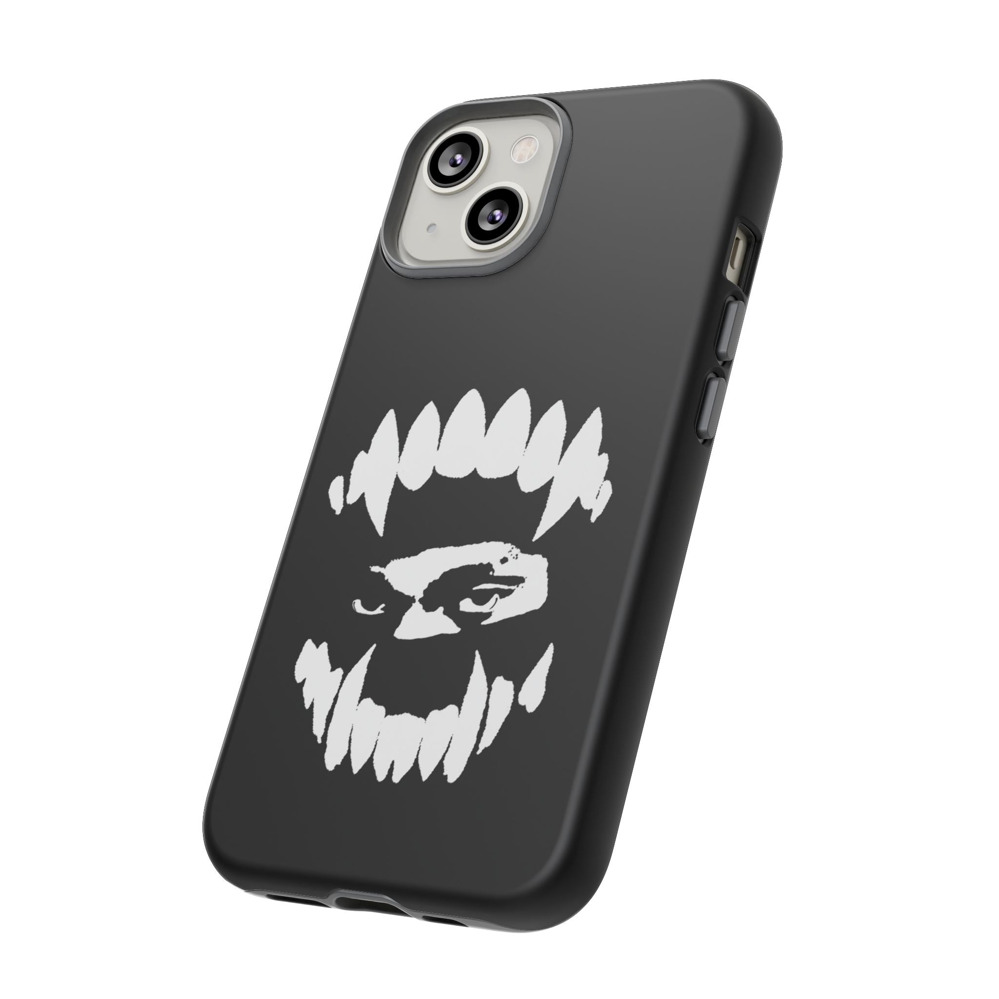 Ripped Skull Phone Case — Black Grunge Monster iPhone Case
