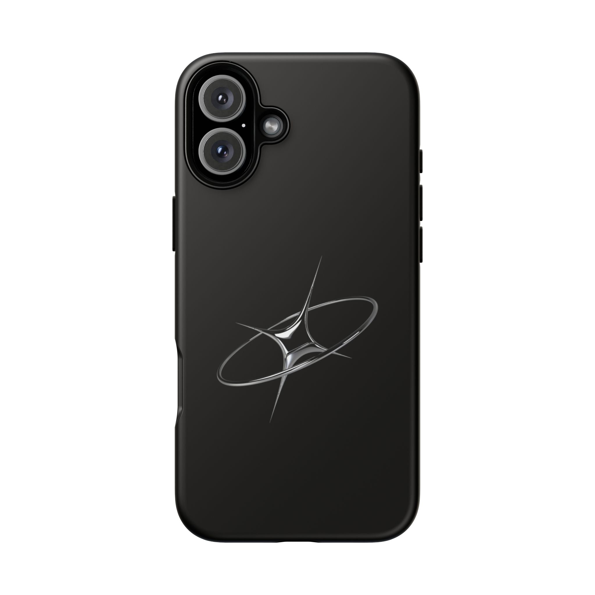 Phone Case — Minimal Silver Starburst Tough Case
