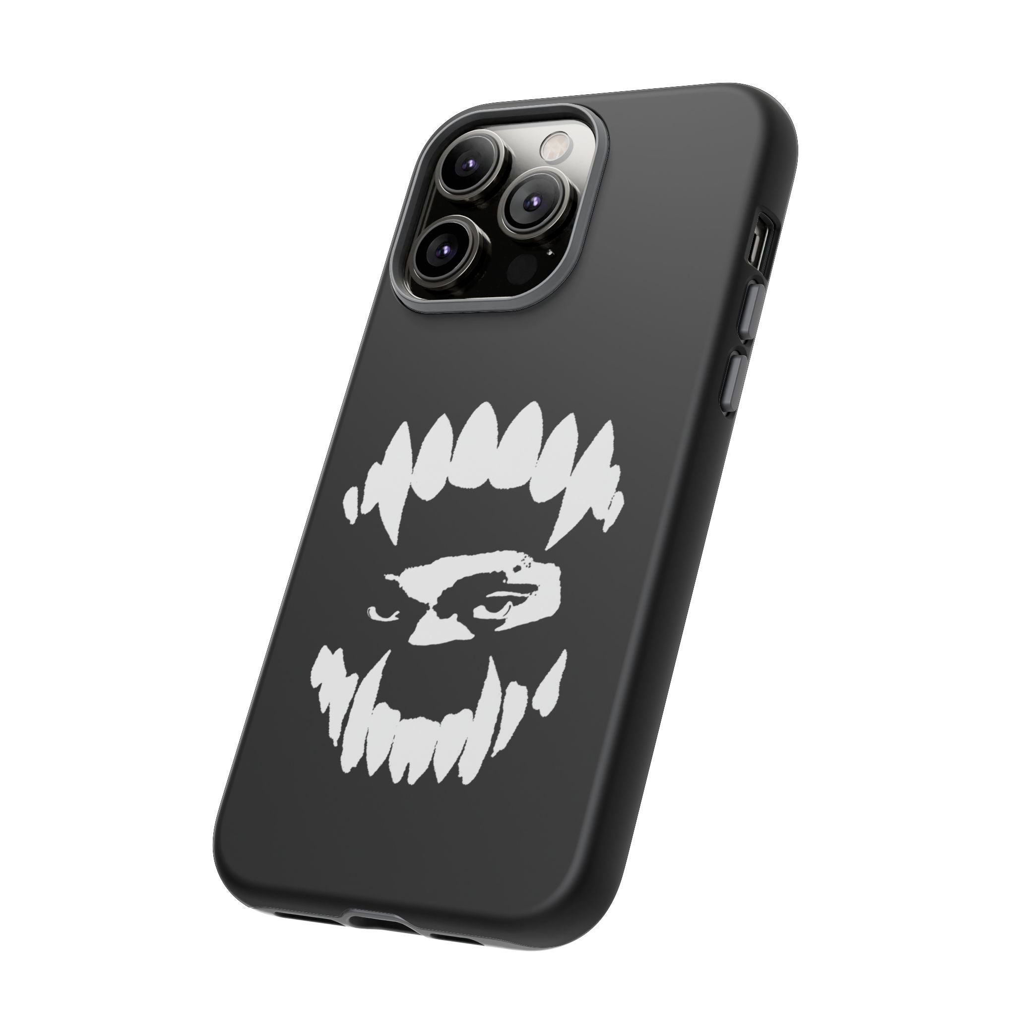 Ripped Skull Phone Case — Black Grunge Monster iPhone Case