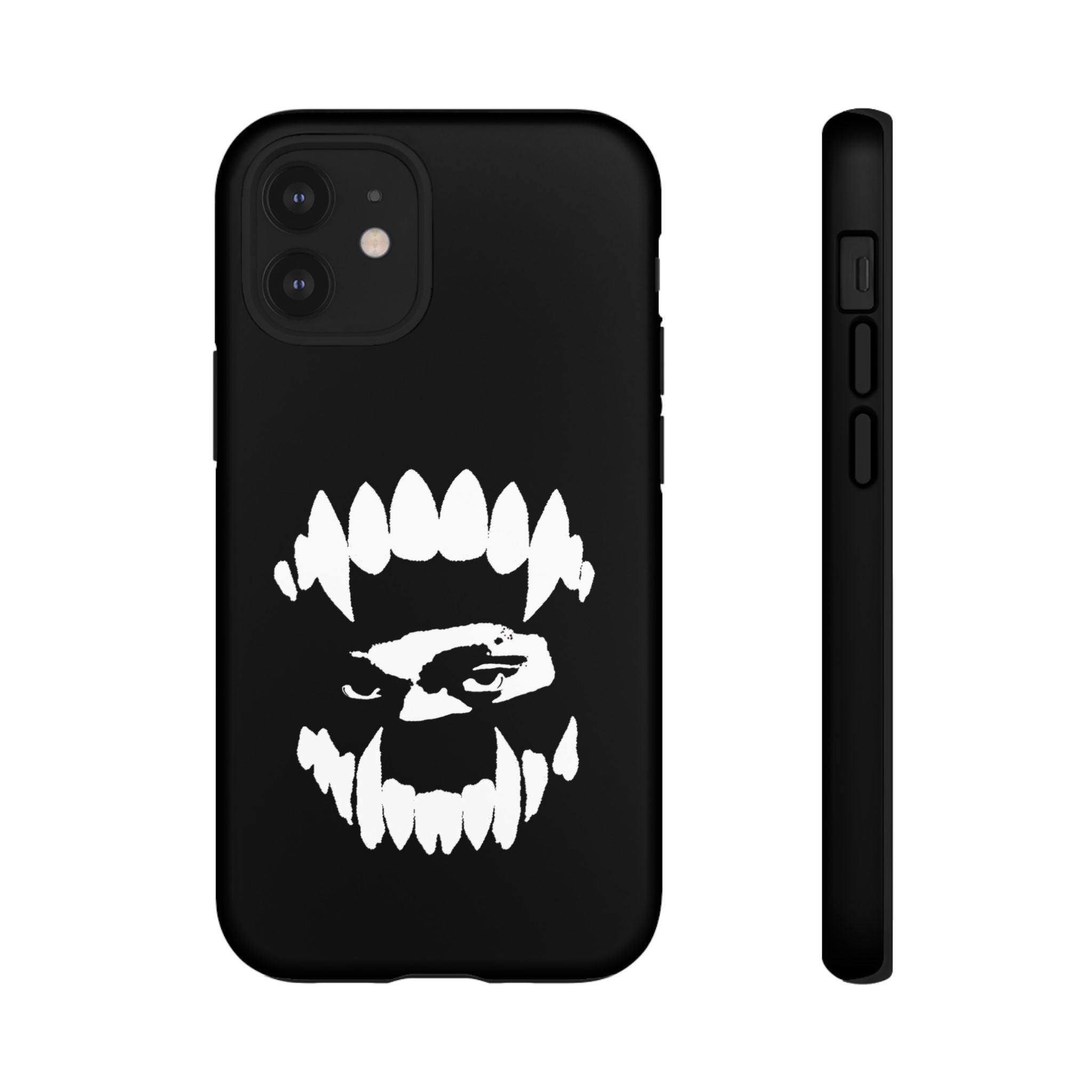 Ripped Skull Phone Case — Black Grunge Monster iPhone Case