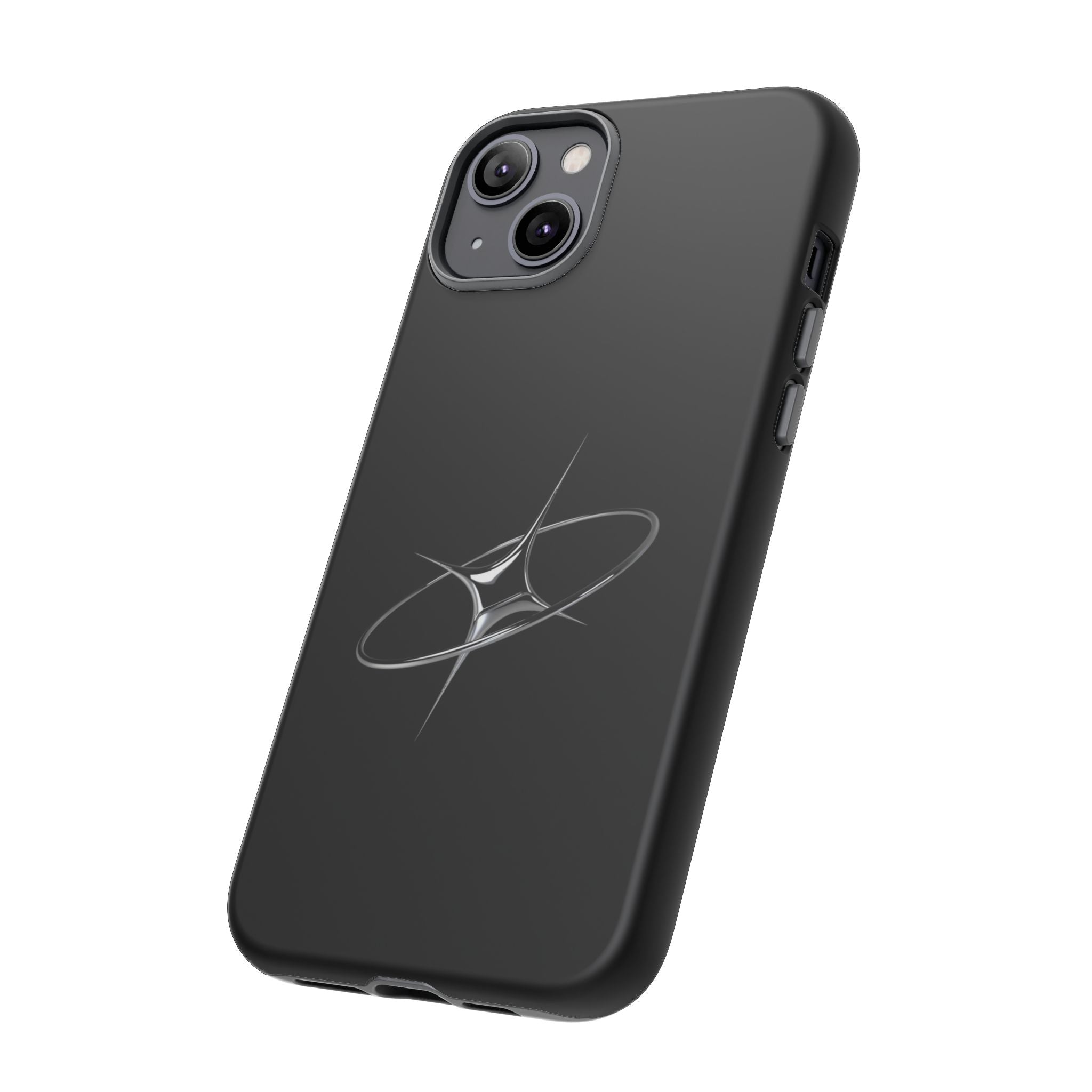 Phone Case — Minimal Silver Starburst Tough Case