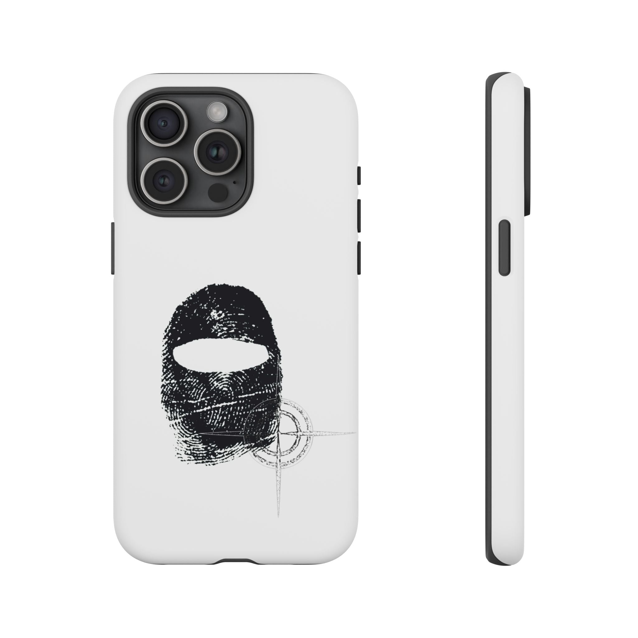 Phone Case — Black Balaclava Logo Tough Cases