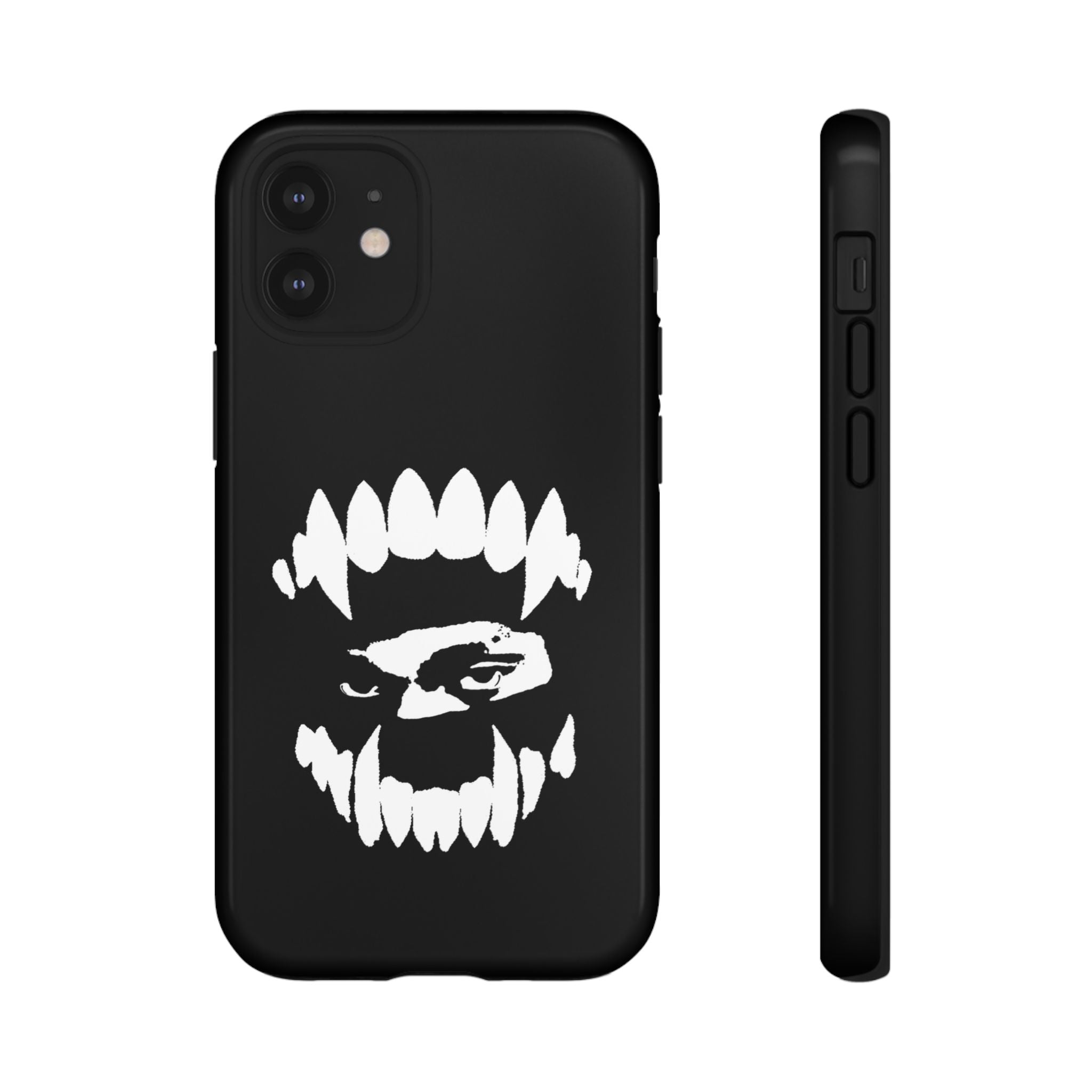 Ripped Skull Phone Case — Black Grunge Monster iPhone Case