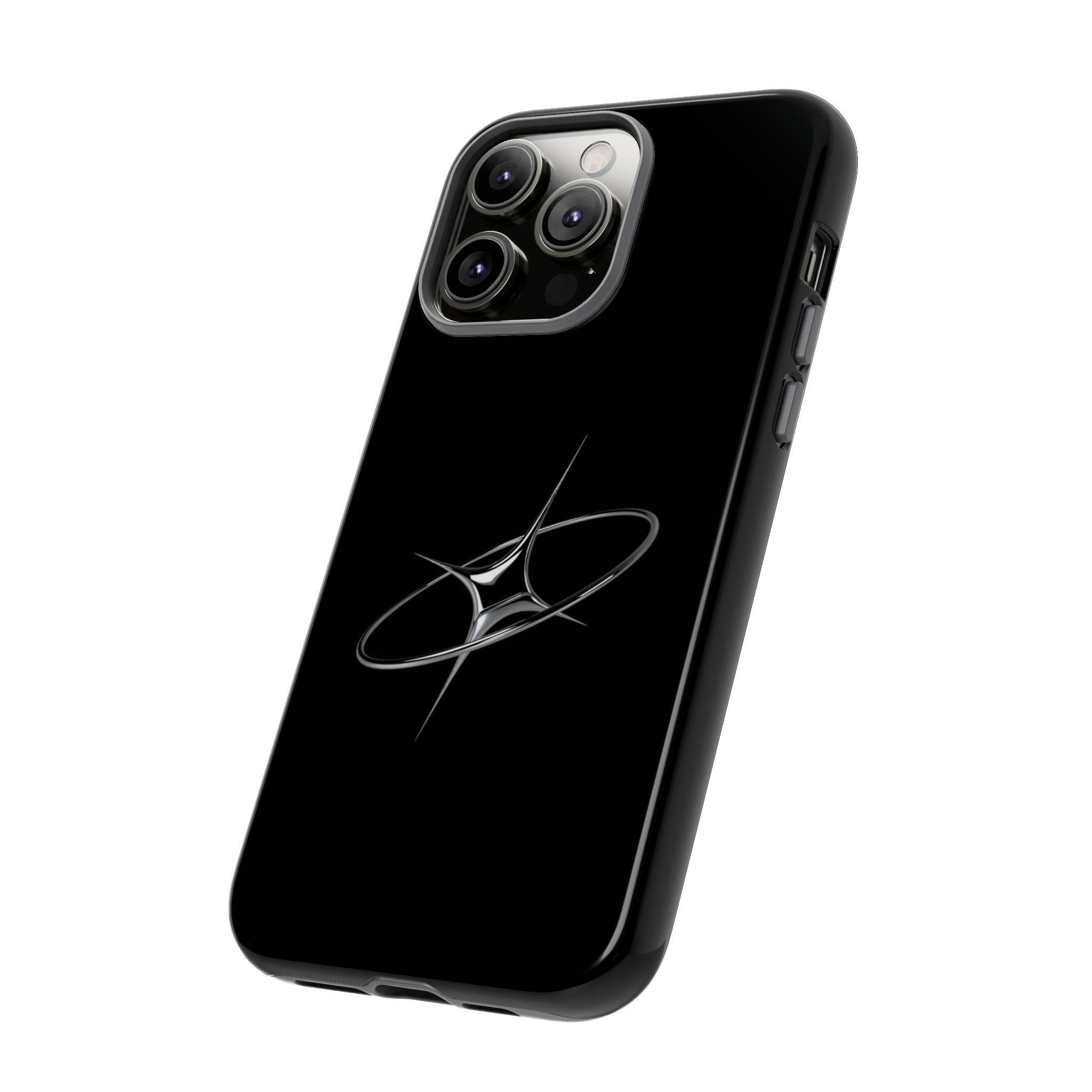 Phone Case — Minimal Silver Starburst Tough Case