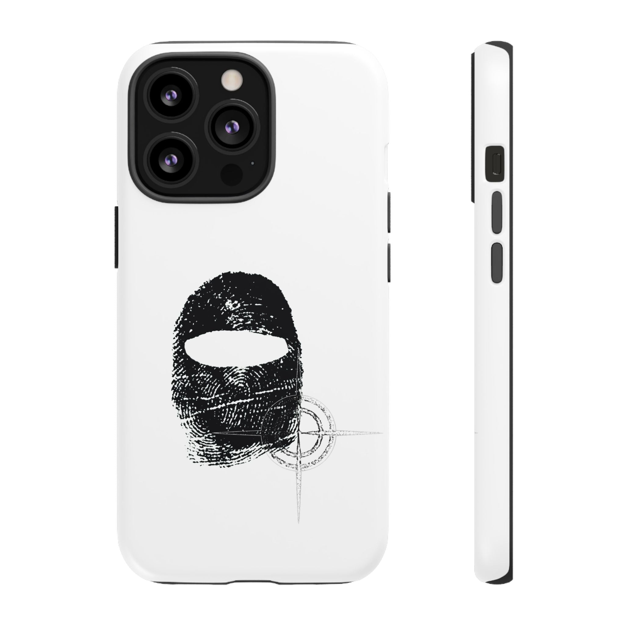Phone Case — Black Balaclava Logo Tough Cases