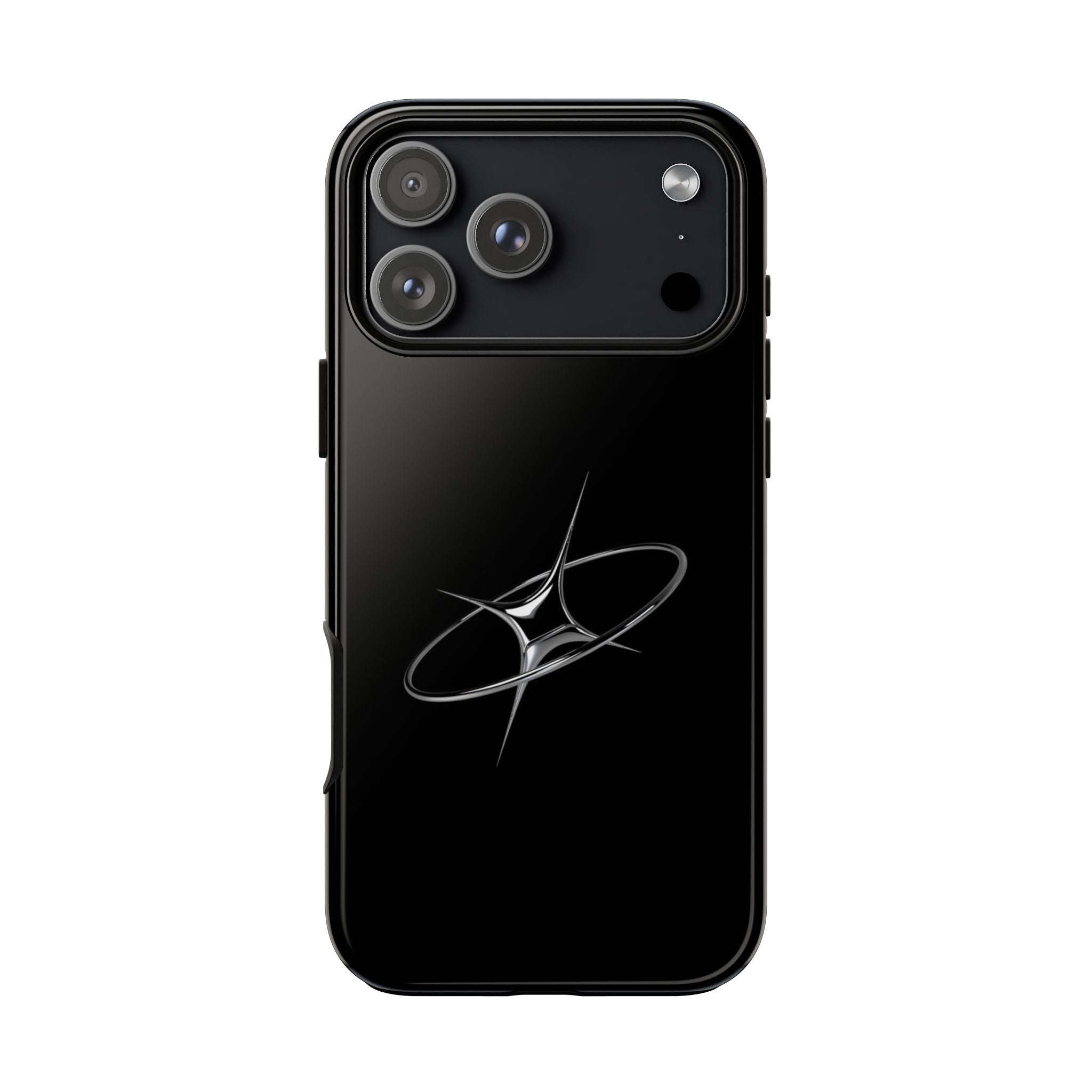 Phone Case — Minimal Silver Starburst Tough Case