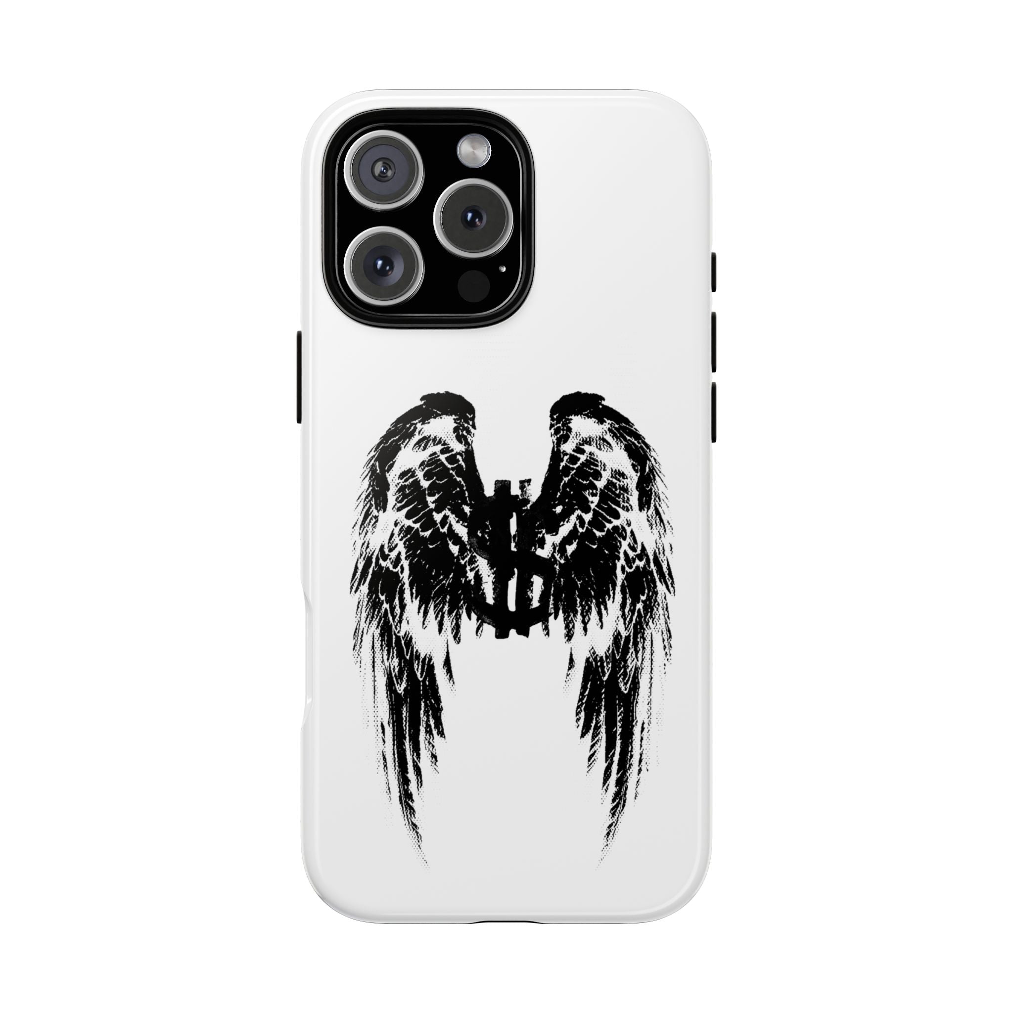 Phone Case — Grunge Angel Wings Tough Case