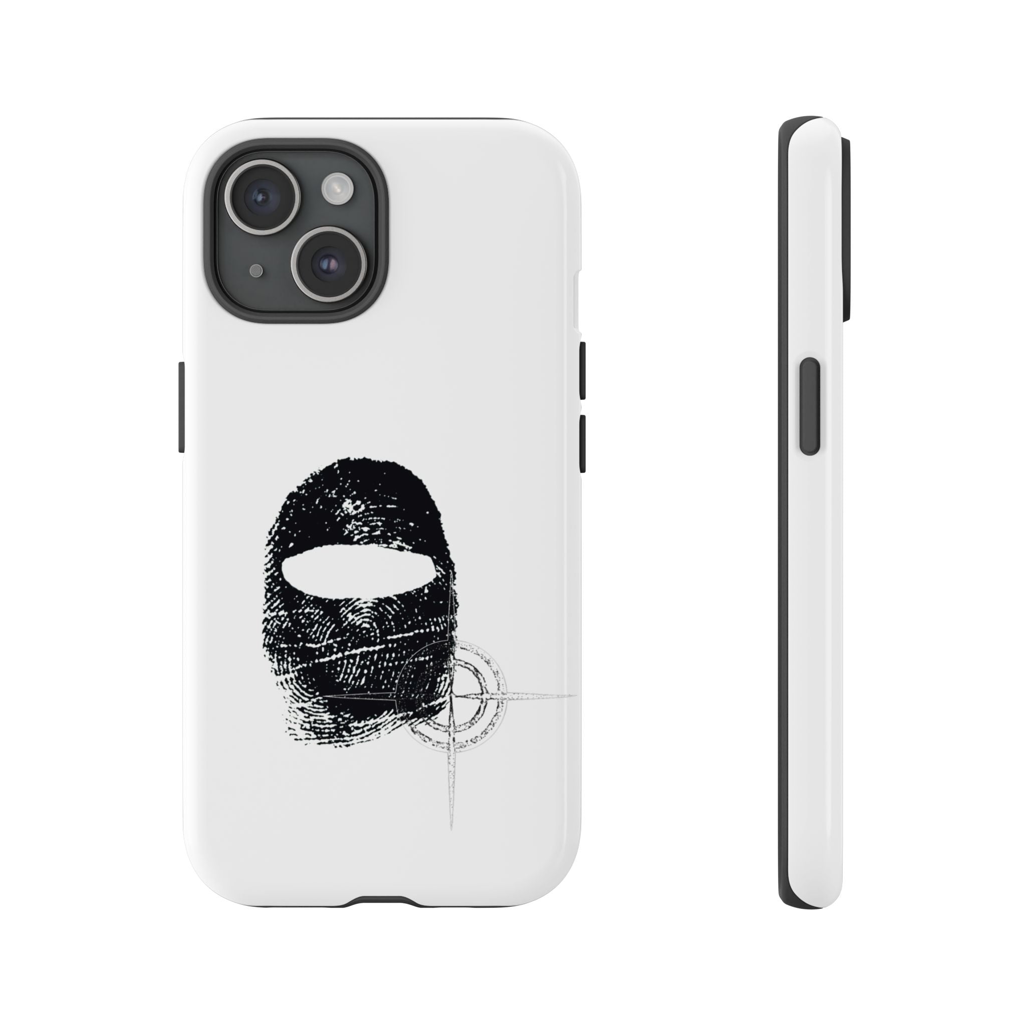 Phone Case — Black Balaclava Logo Tough Cases
