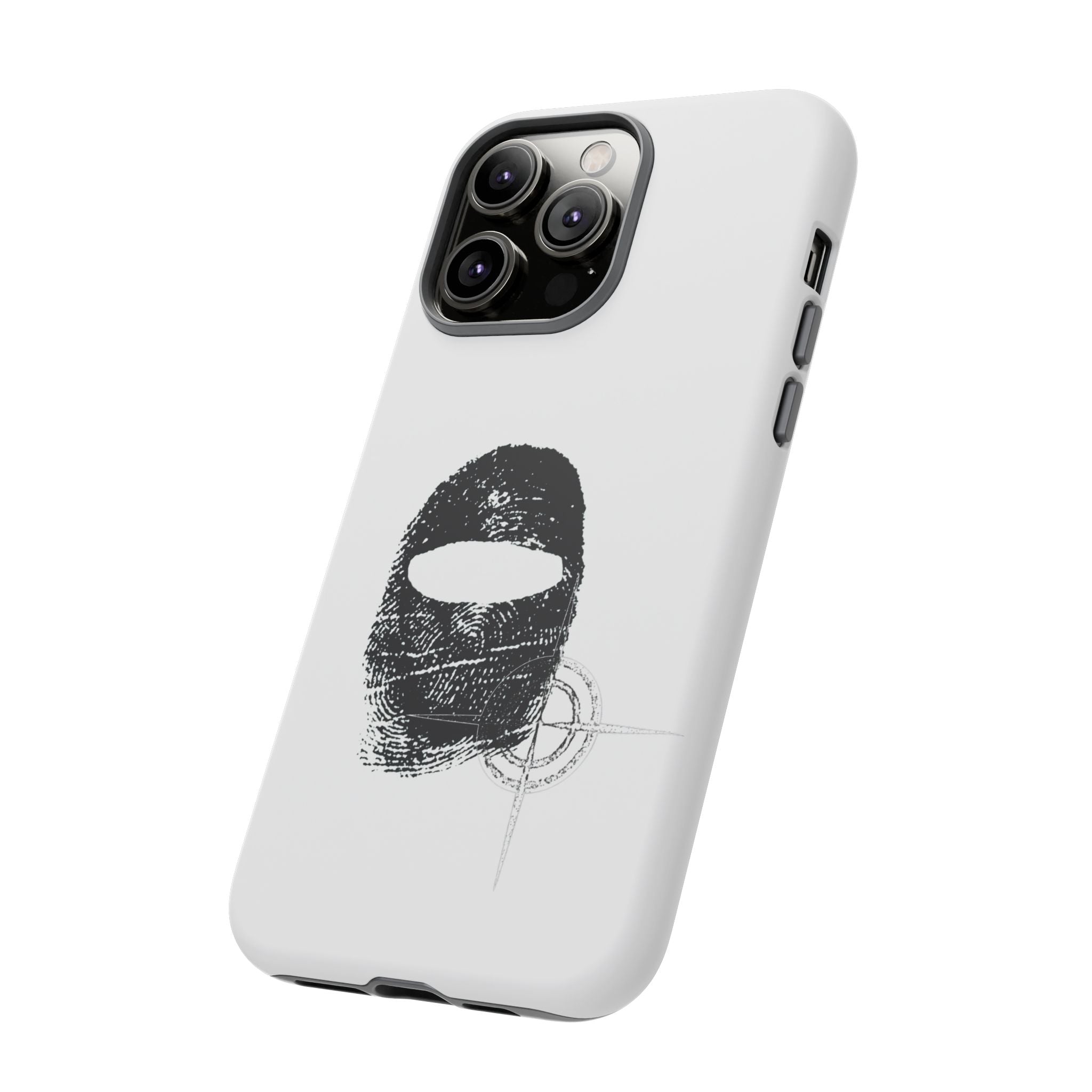 Phone Case — Black Balaclava Logo Tough Cases