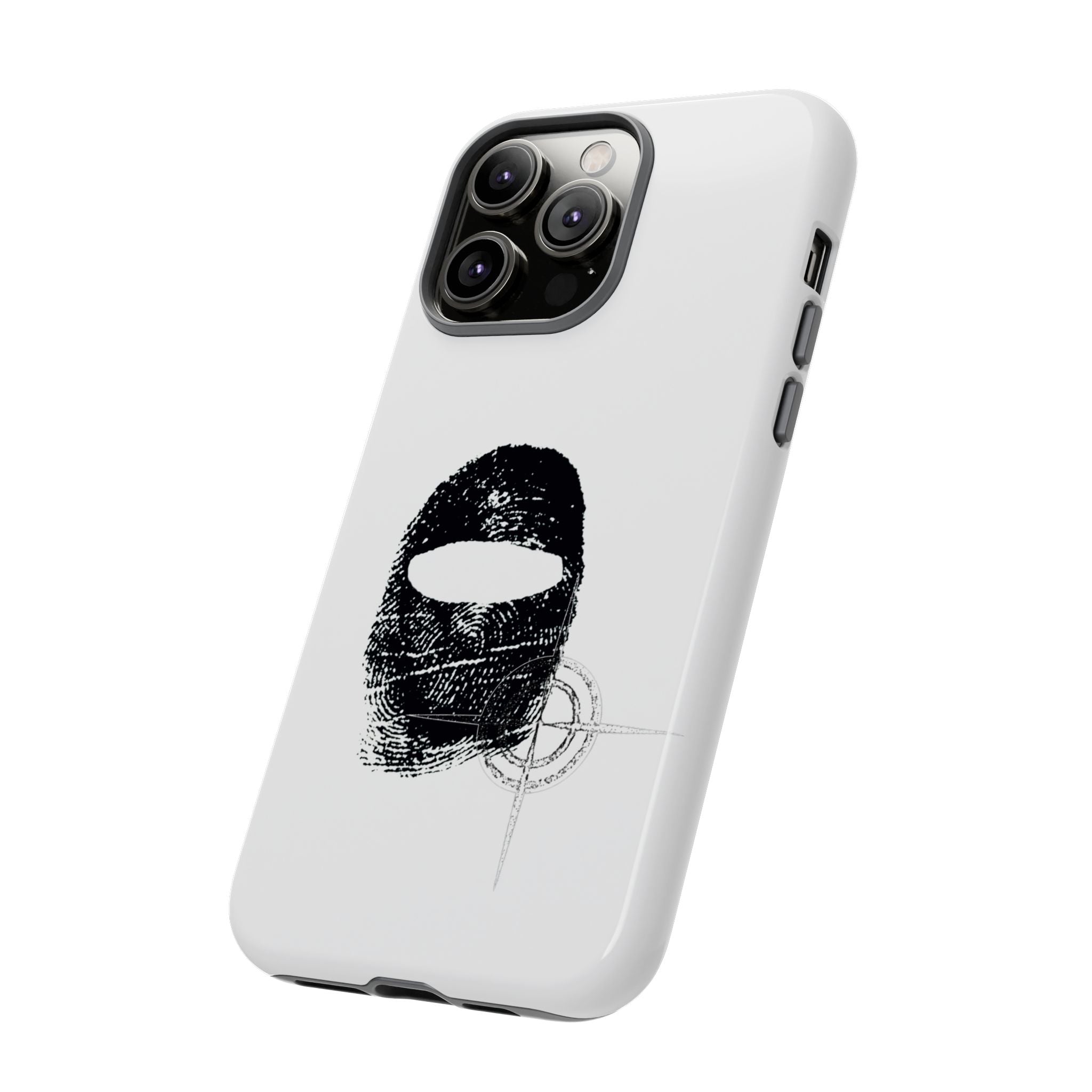 Phone Case — Black Balaclava Logo Tough Cases