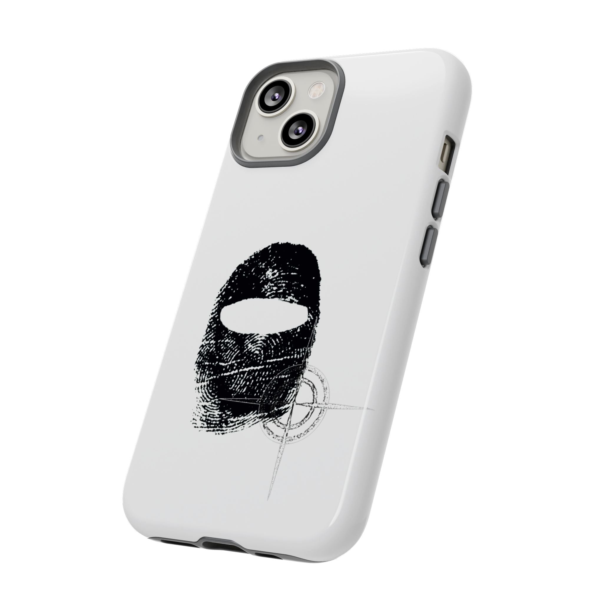 Phone Case — Black Balaclava Logo Tough Cases
