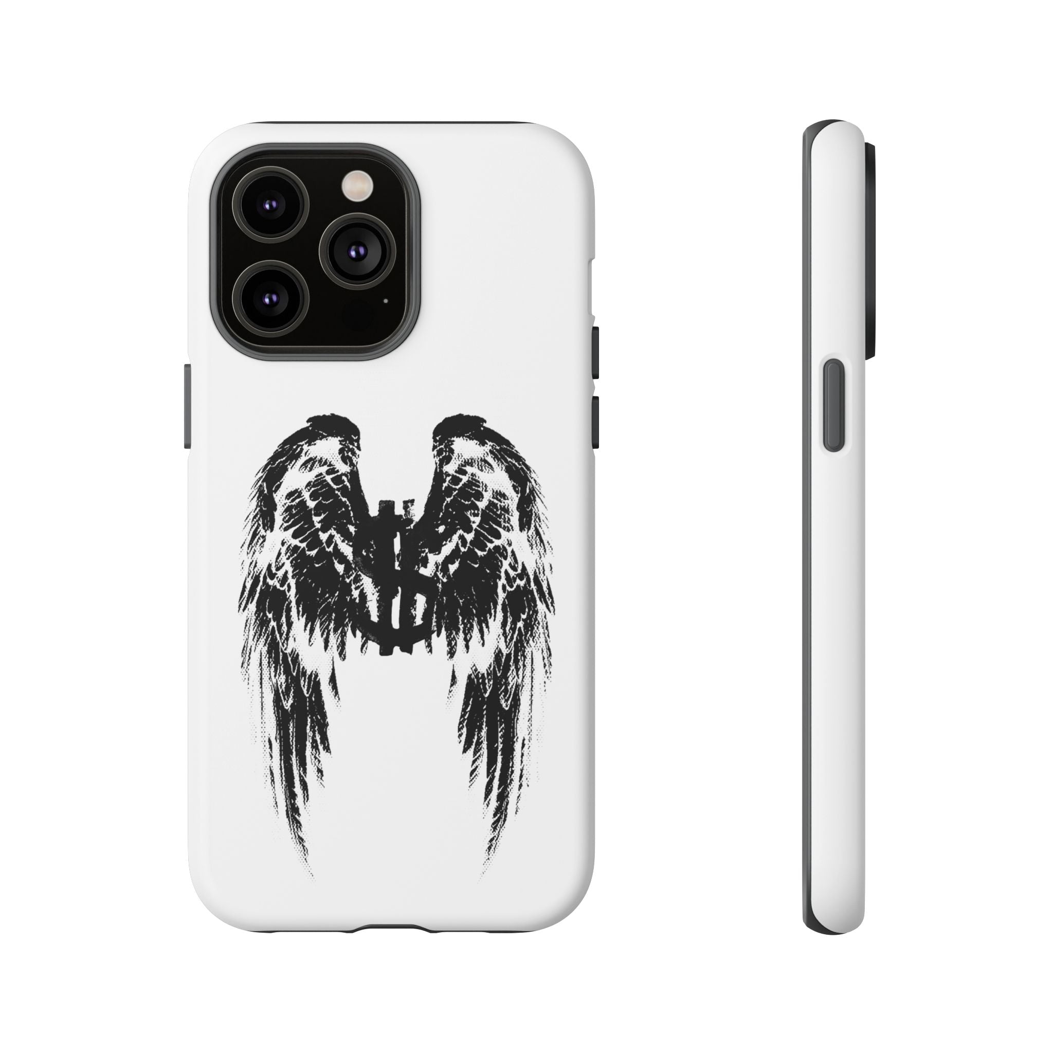 Phone Case — Grunge Angel Wings Tough Case