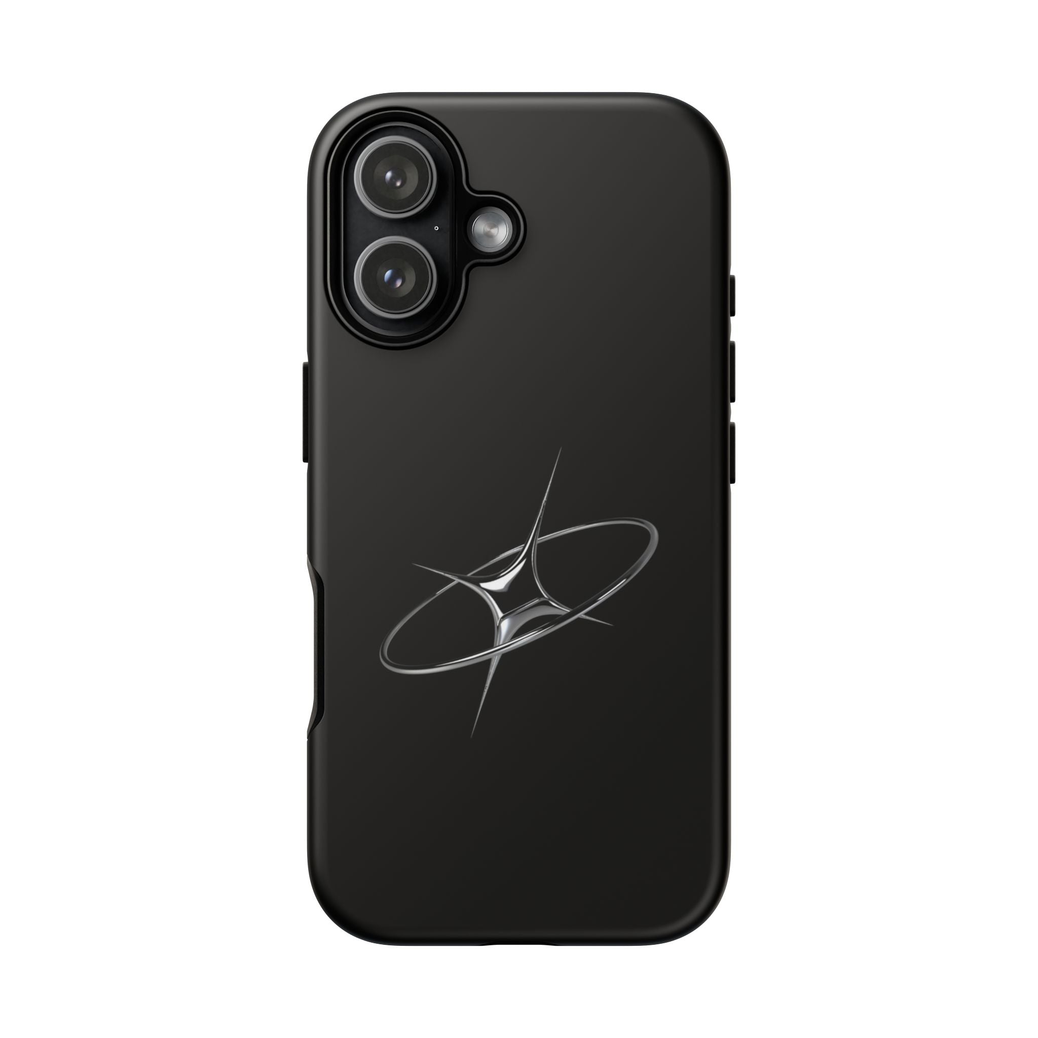 Phone Case — Minimal Silver Starburst Tough Case