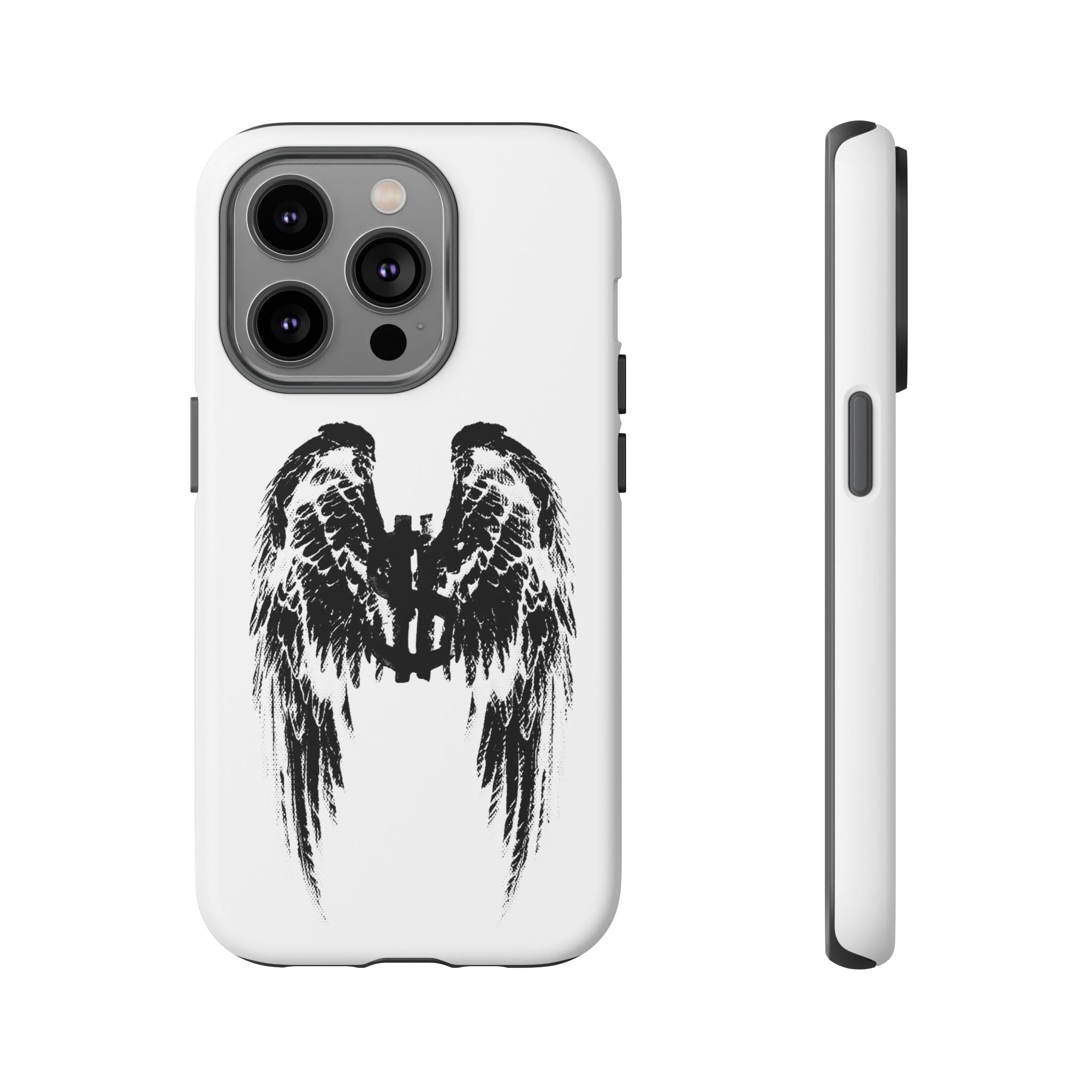 Phone Case — Grunge Angel Wings Tough Case