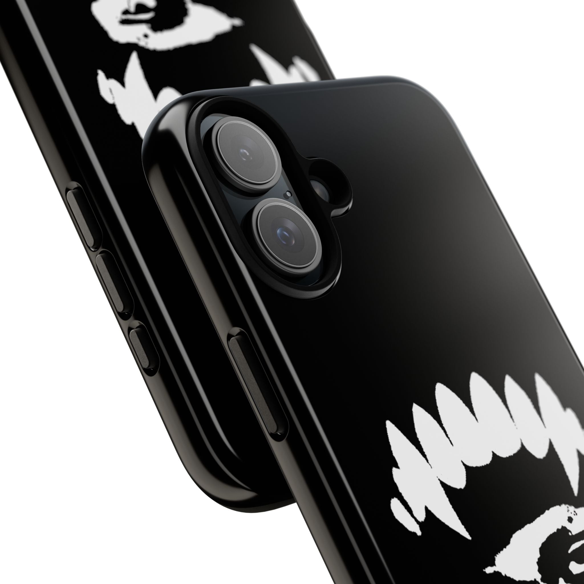 Ripped Skull Phone Case — Black Grunge Monster iPhone Case
