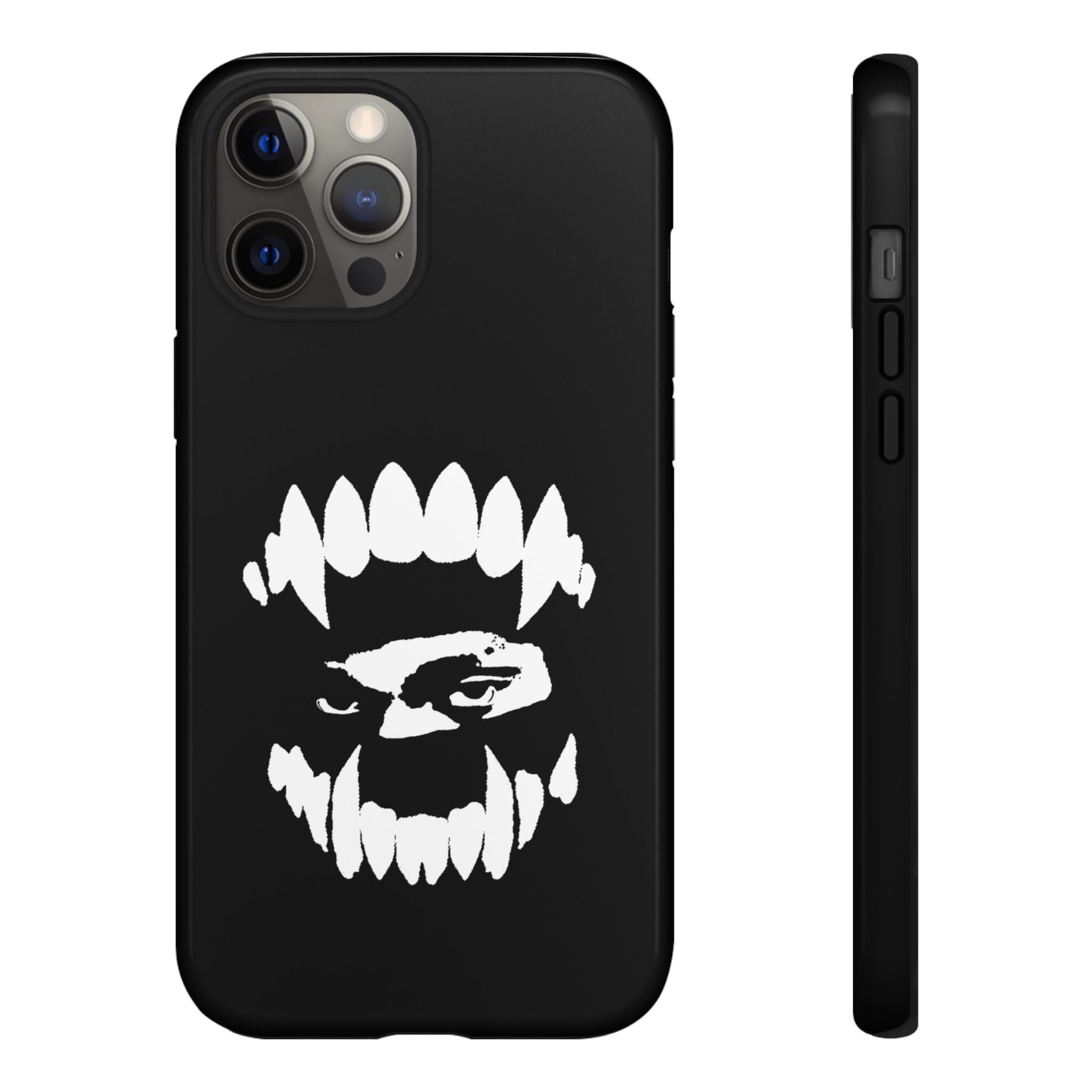 Ripped Skull Phone Case — Black Grunge Monster iPhone Case